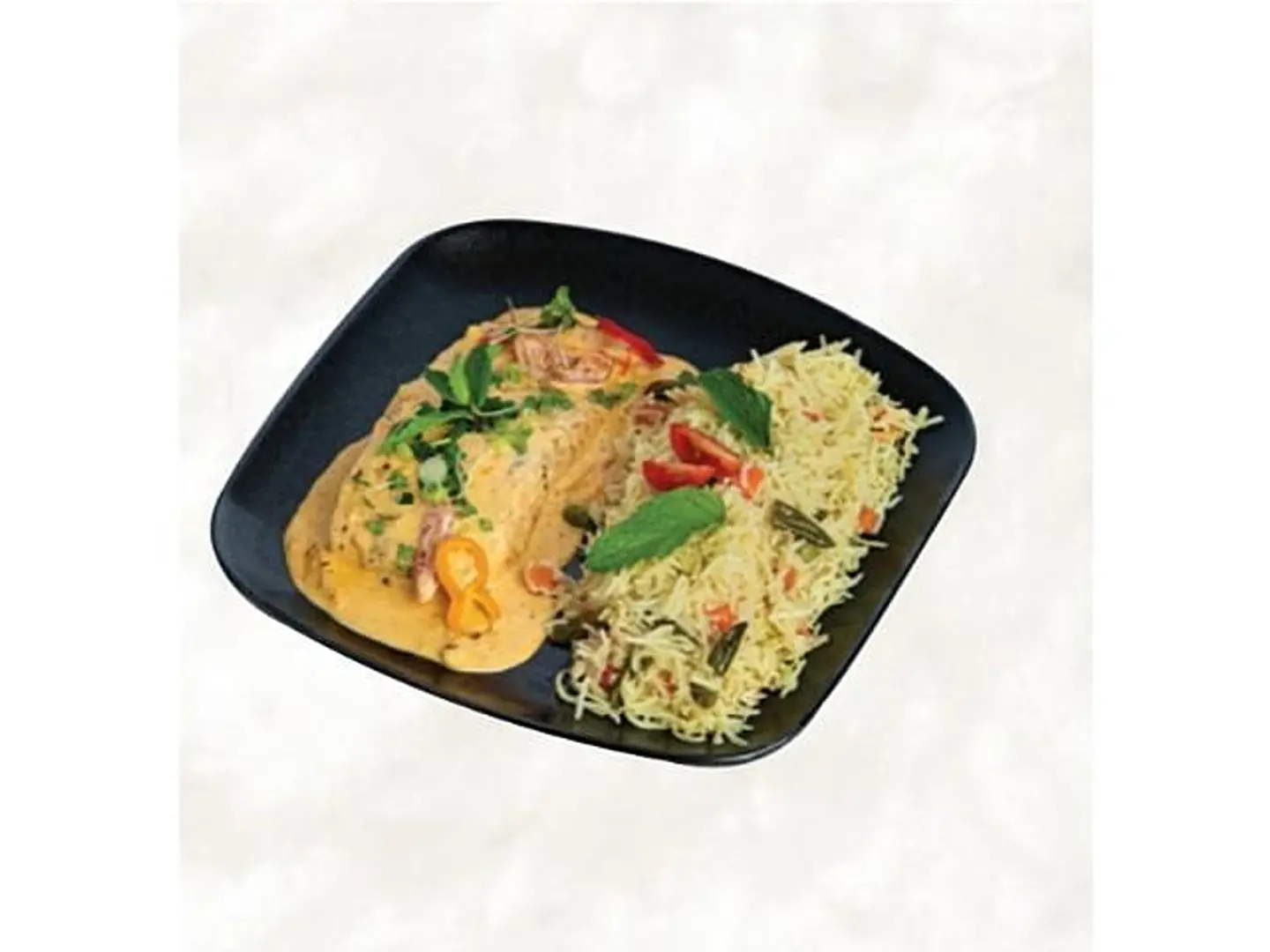 سلمون مشوي بالأعشاب