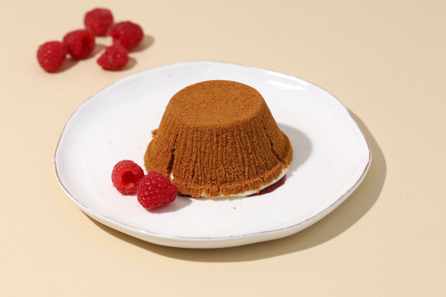 Sandy Cheesecake Raspberry
