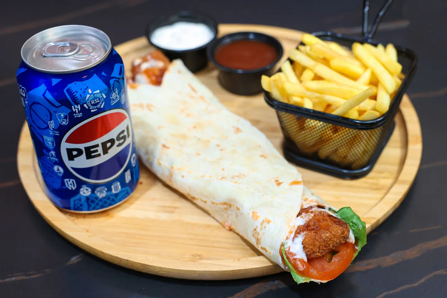 Twister Pulled Chicken Meal (3 Pulled Pieces)