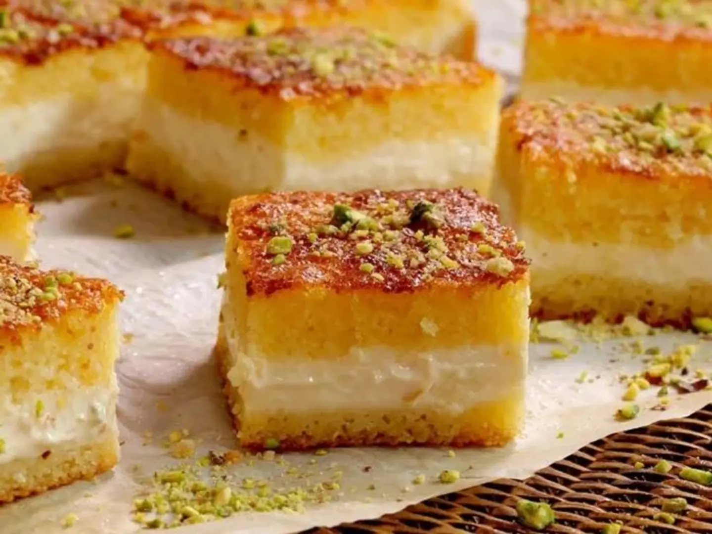 500 غرام بسبوسة