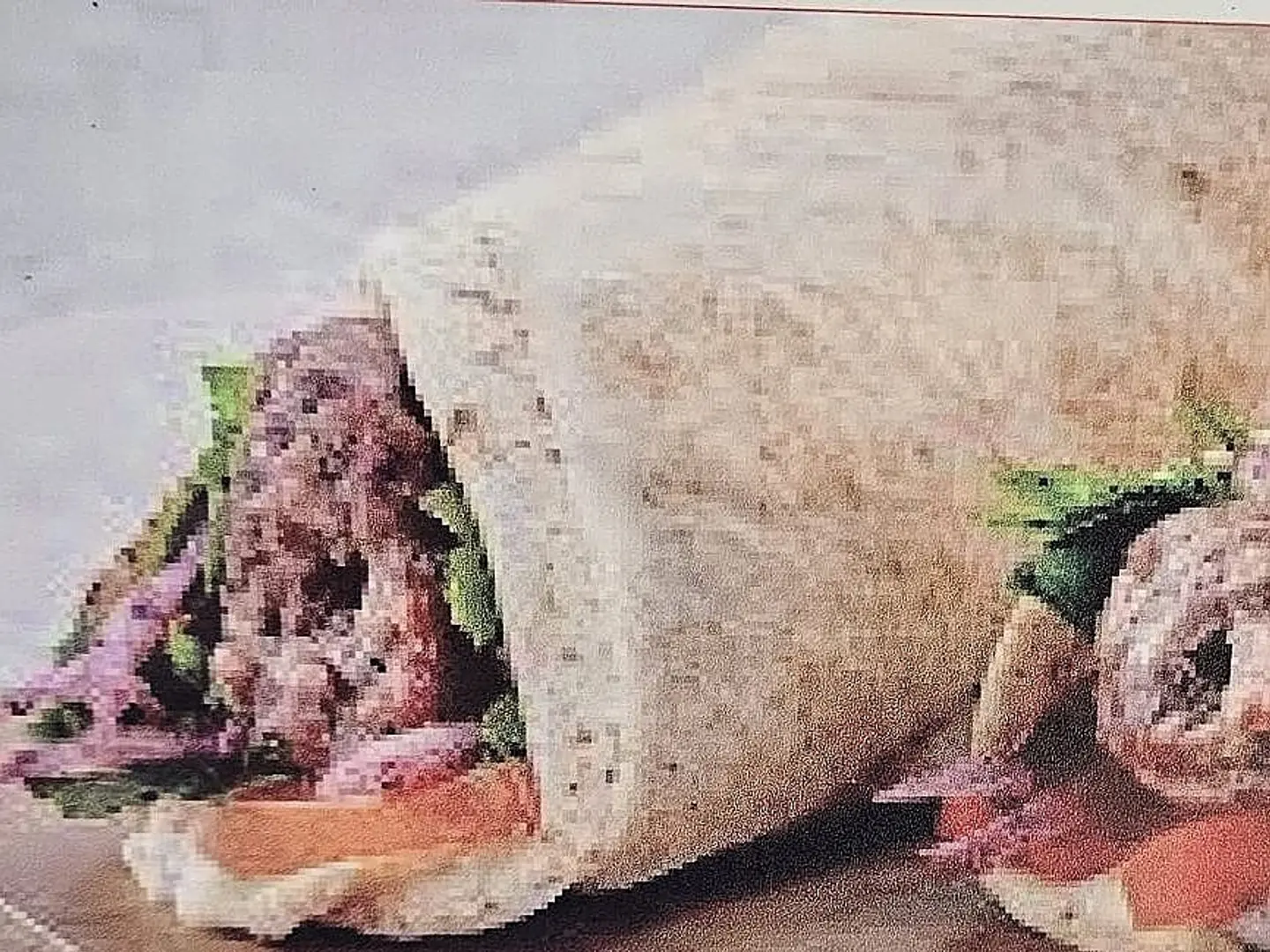 ساندويش كباب لحم كبير