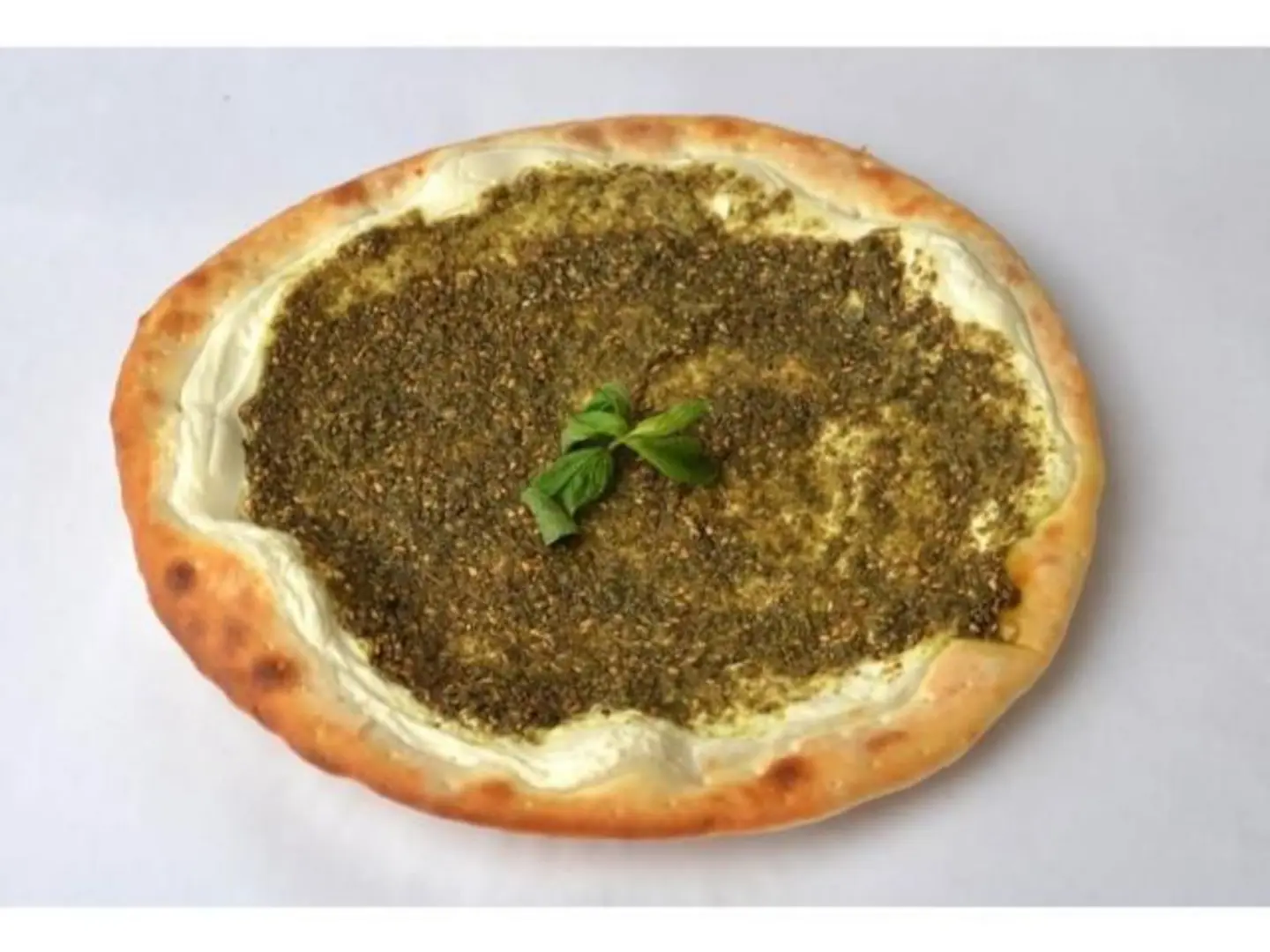 Labneh And Za'atar Manqusha