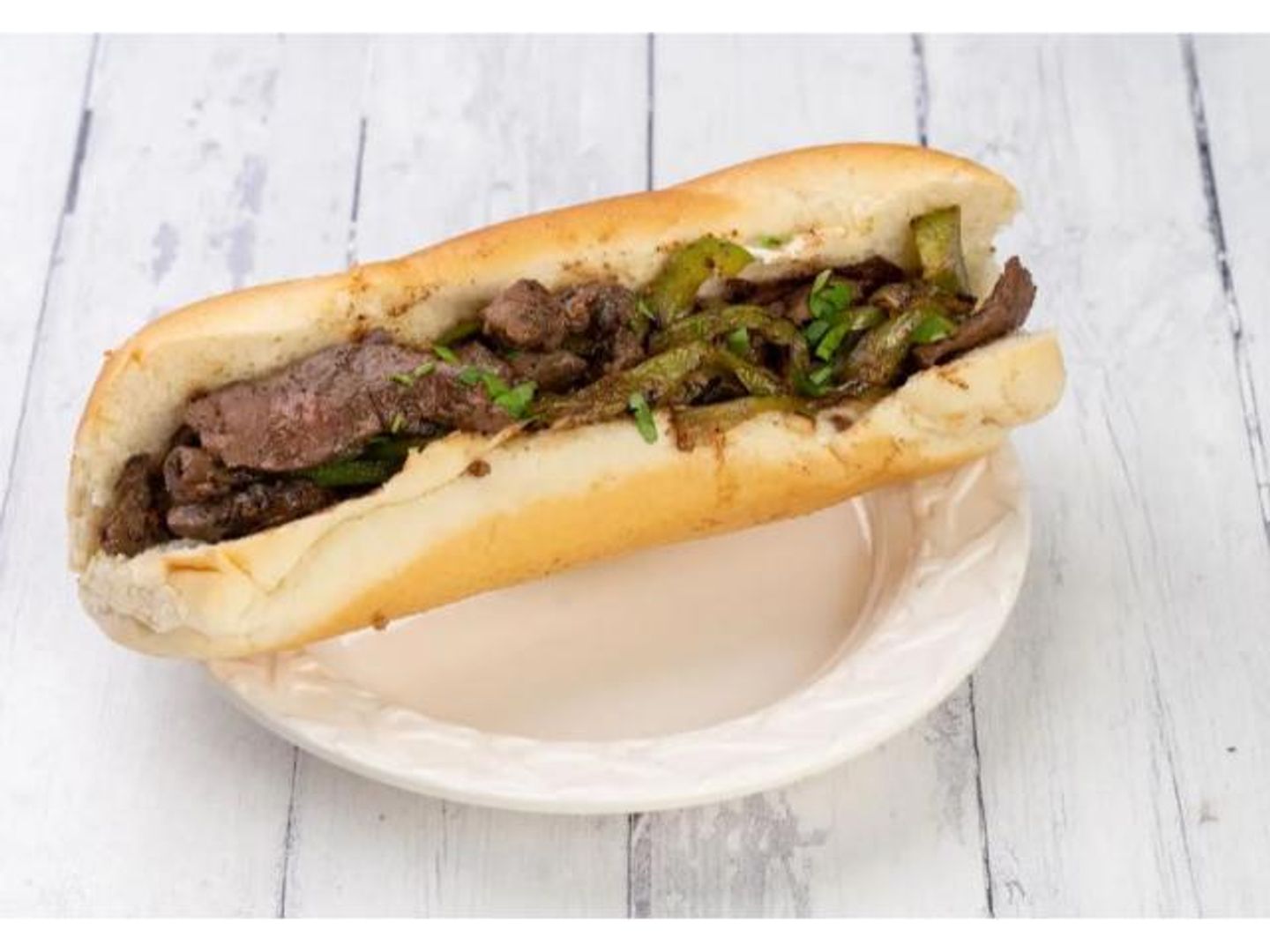 Alexandrian Liver Sandwich With Samouli