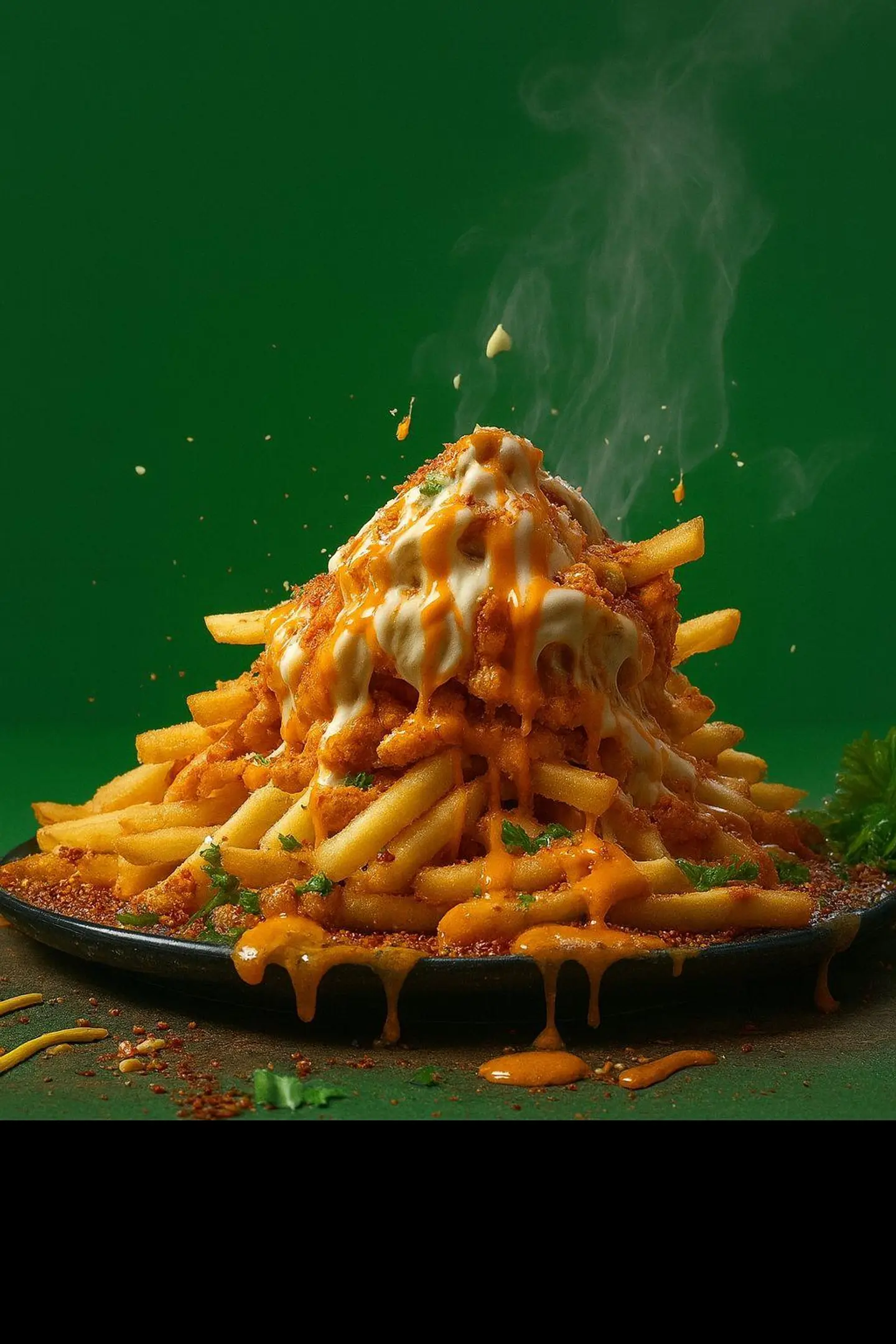 Chicken Fries With Potatoes