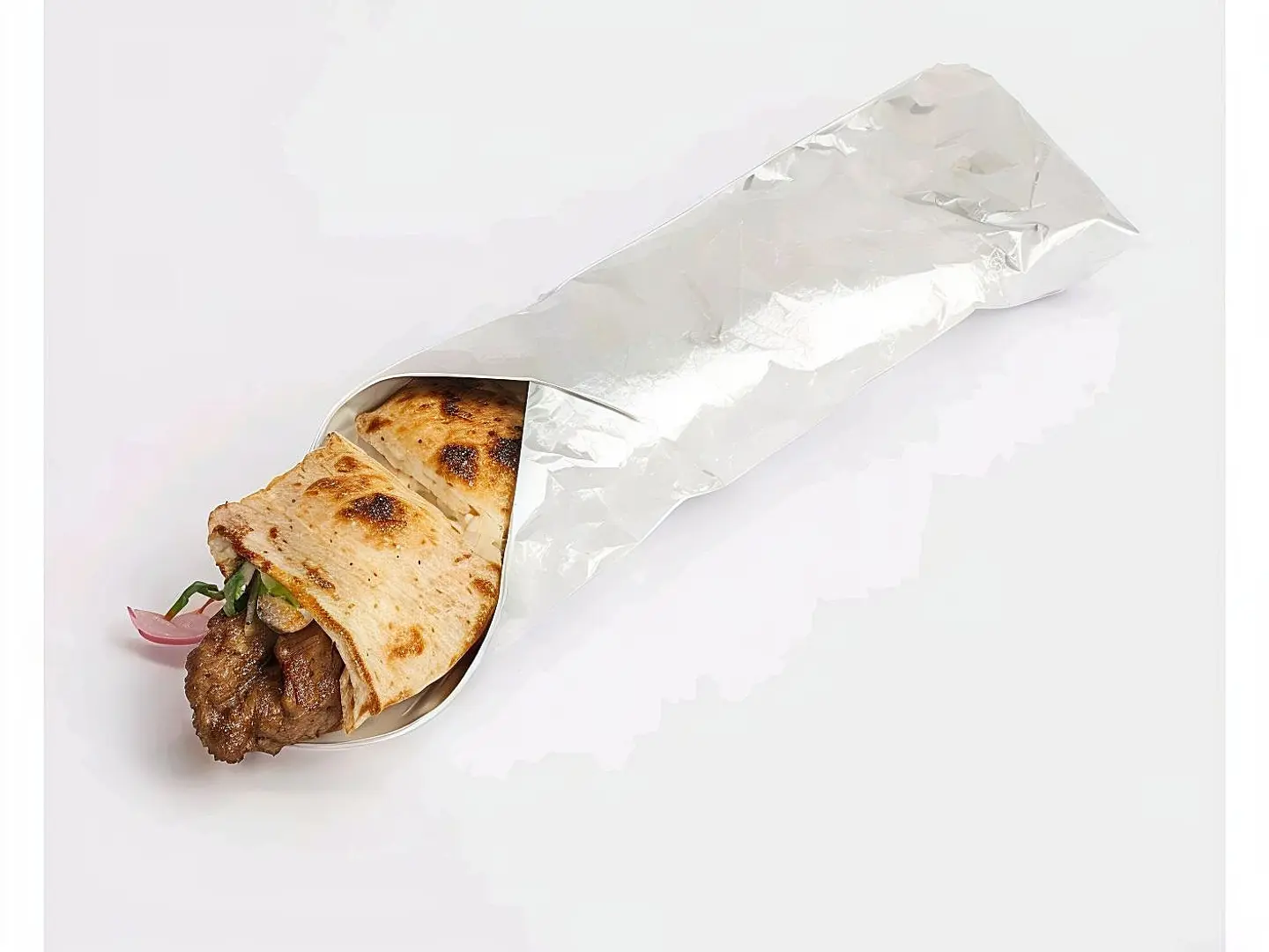 ساندوتش كباب لحم