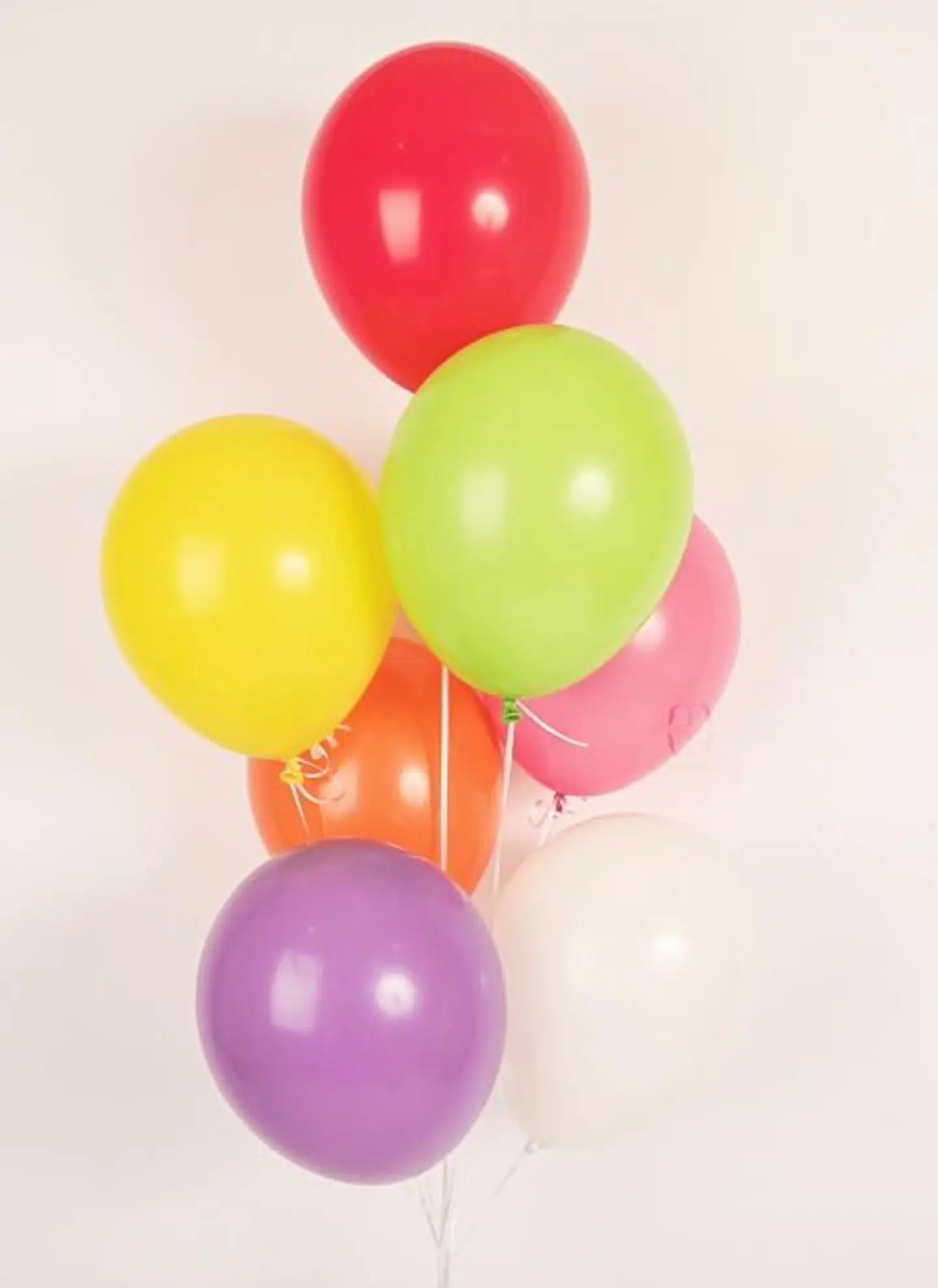 بالونات هيليوم ساده 10 بالونات