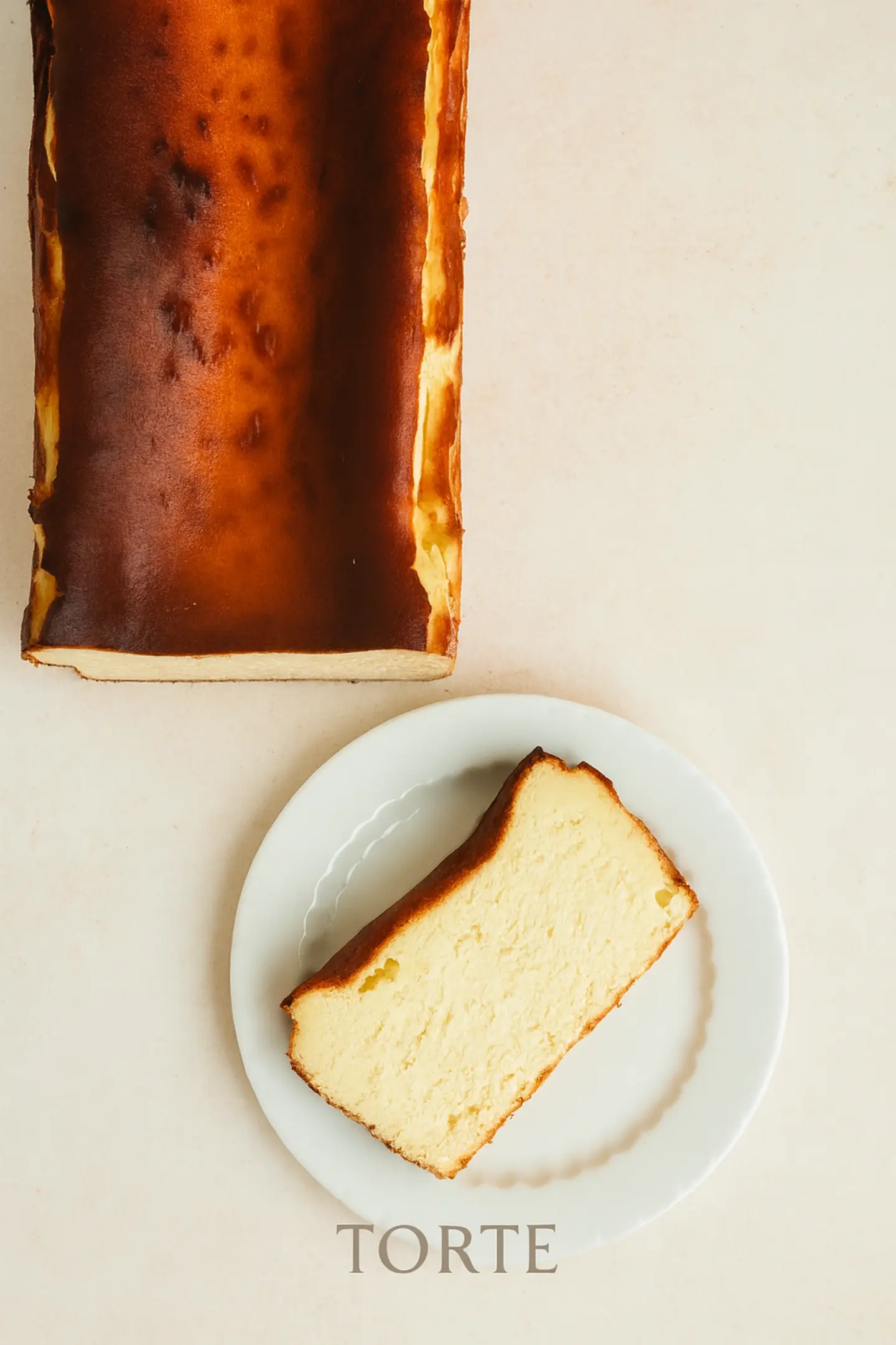 San Sebastian Brick Cake