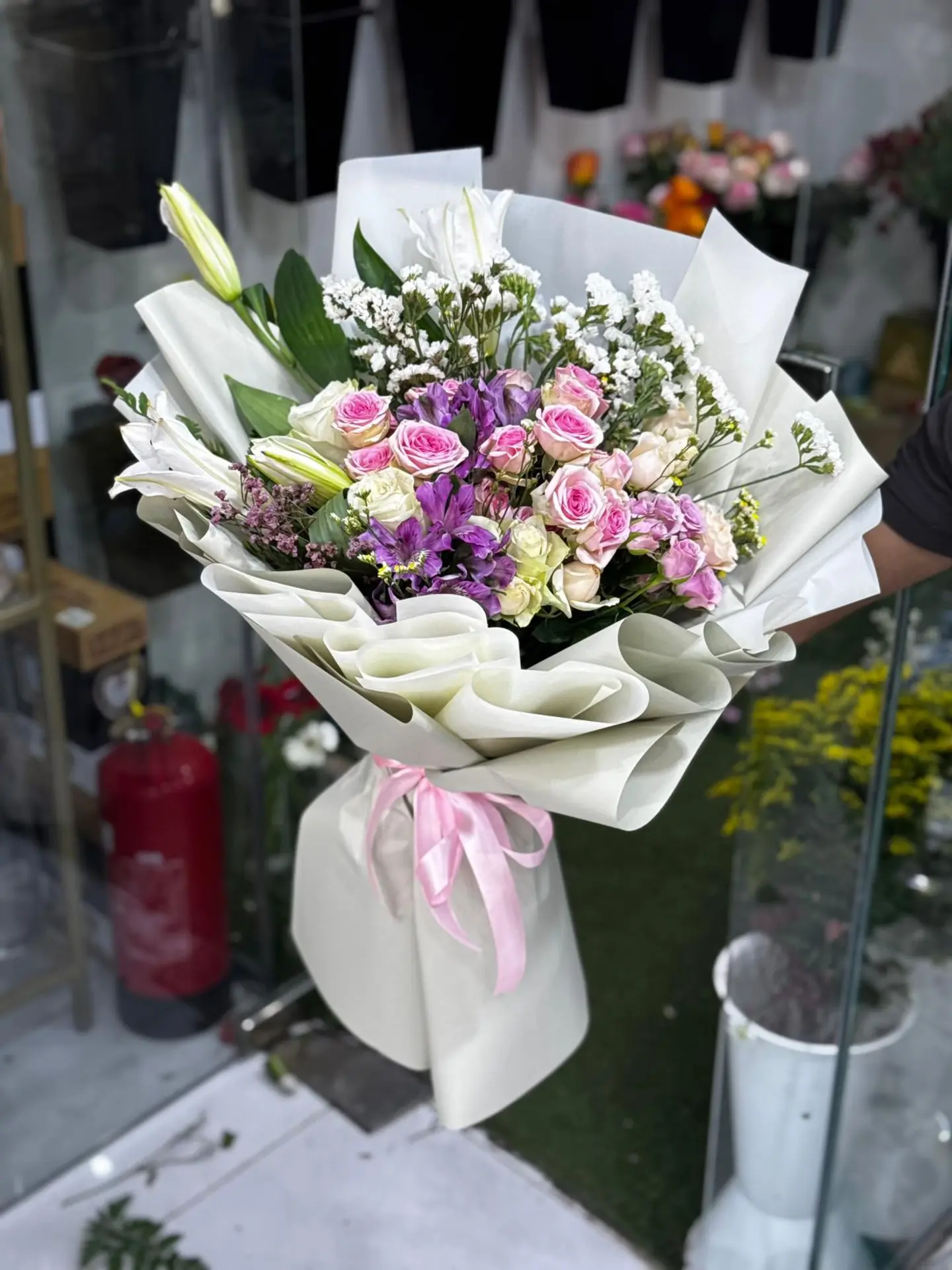 Rose Petal Elegance Bouquet