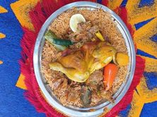 نصف حبة دجاج مندي