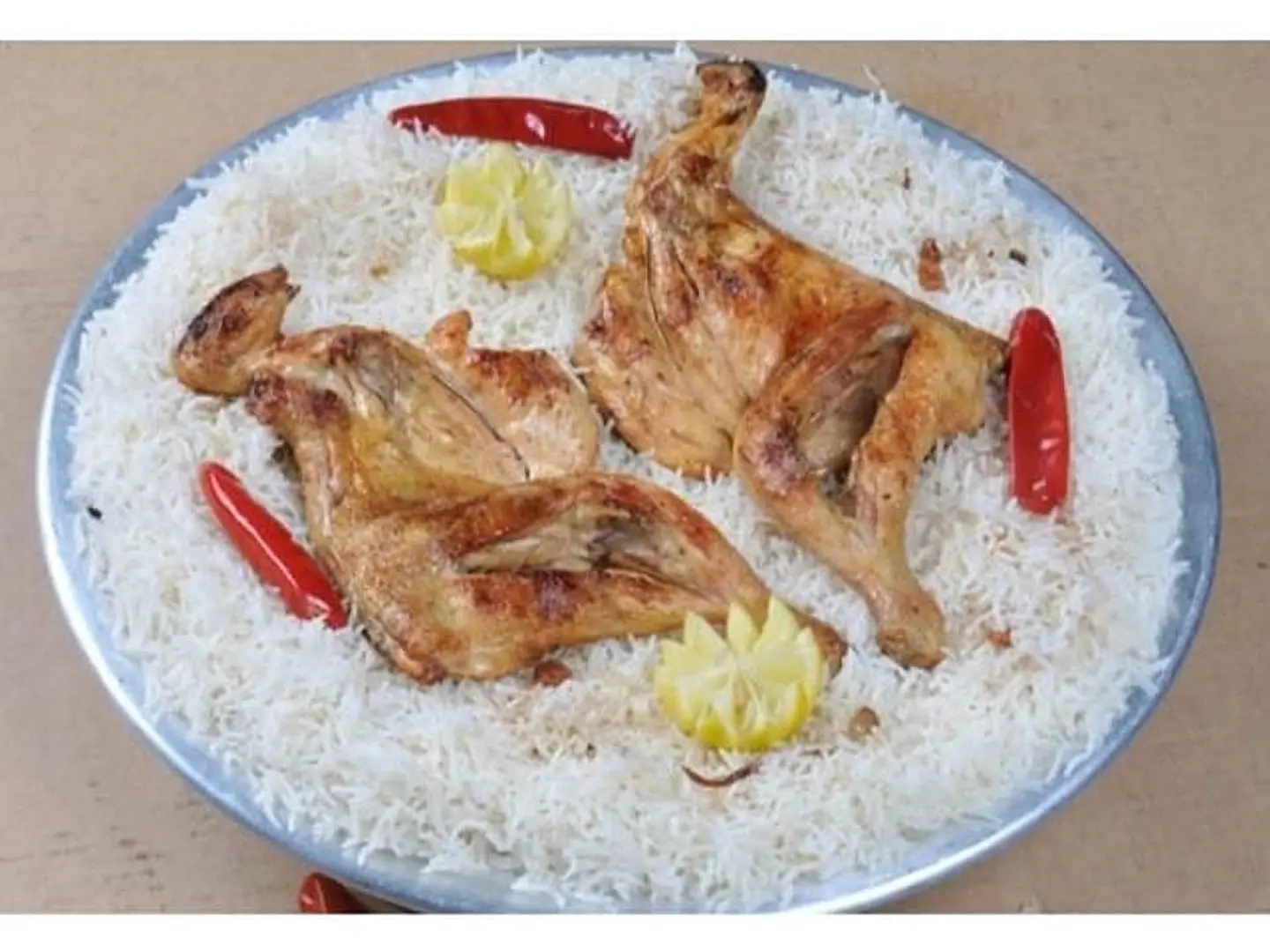 Whole Charcoal Chicken With Pishawari Rice