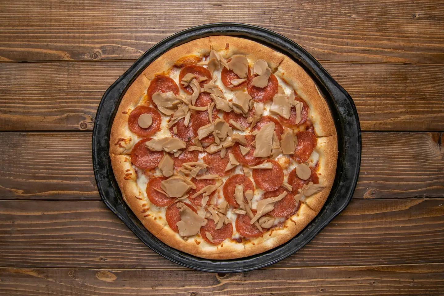 Pepperoni With Mushrooms