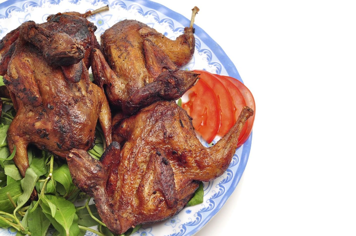 3 Plain Stuffed Quail