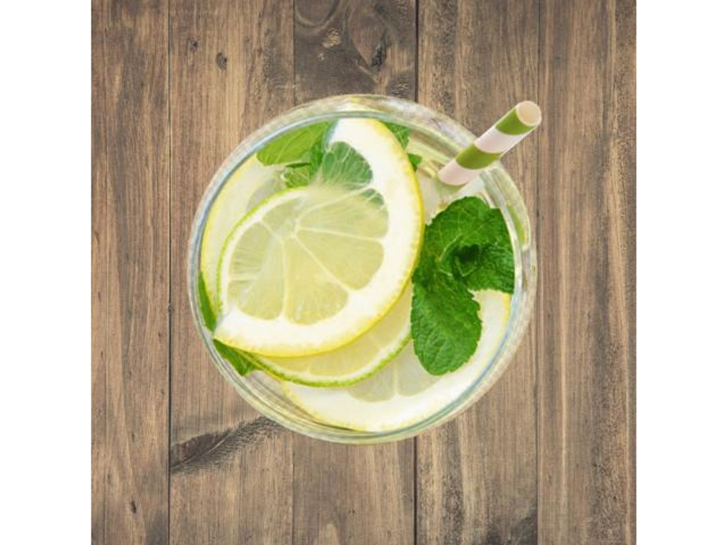 Lemon Juice With Fresh Mint