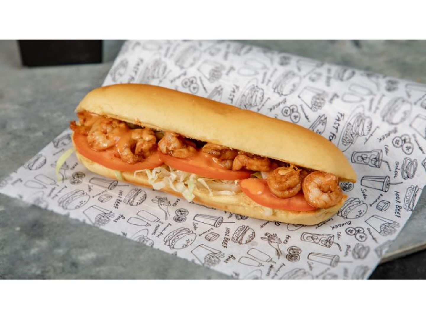 Shrimp Sandwich