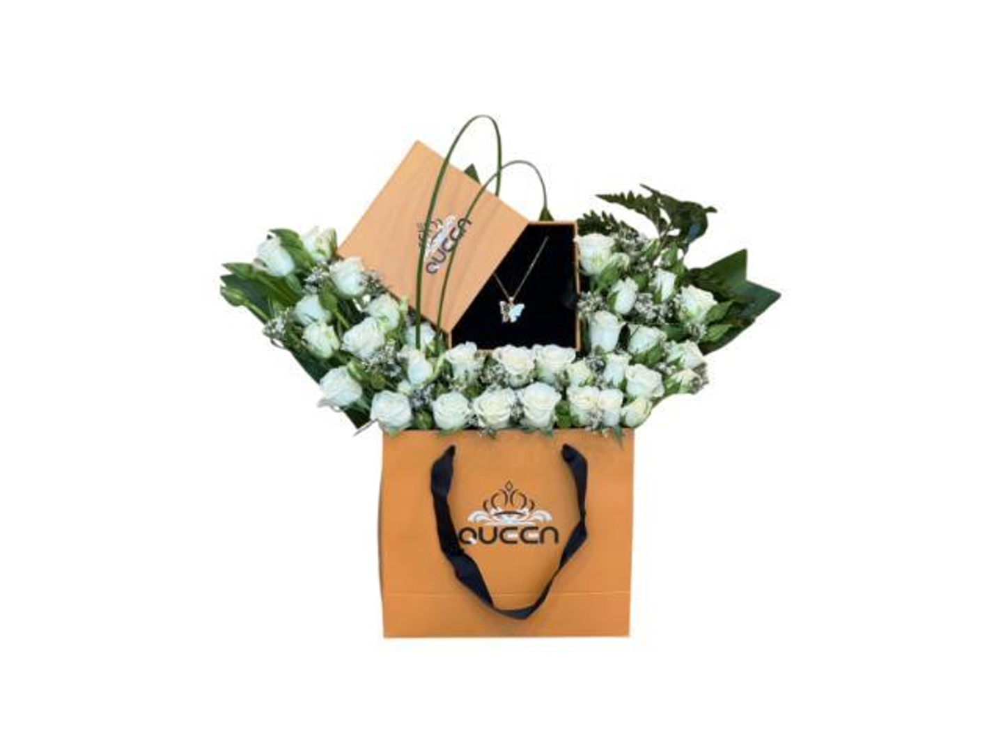 سلسال البيبي روز الابيض