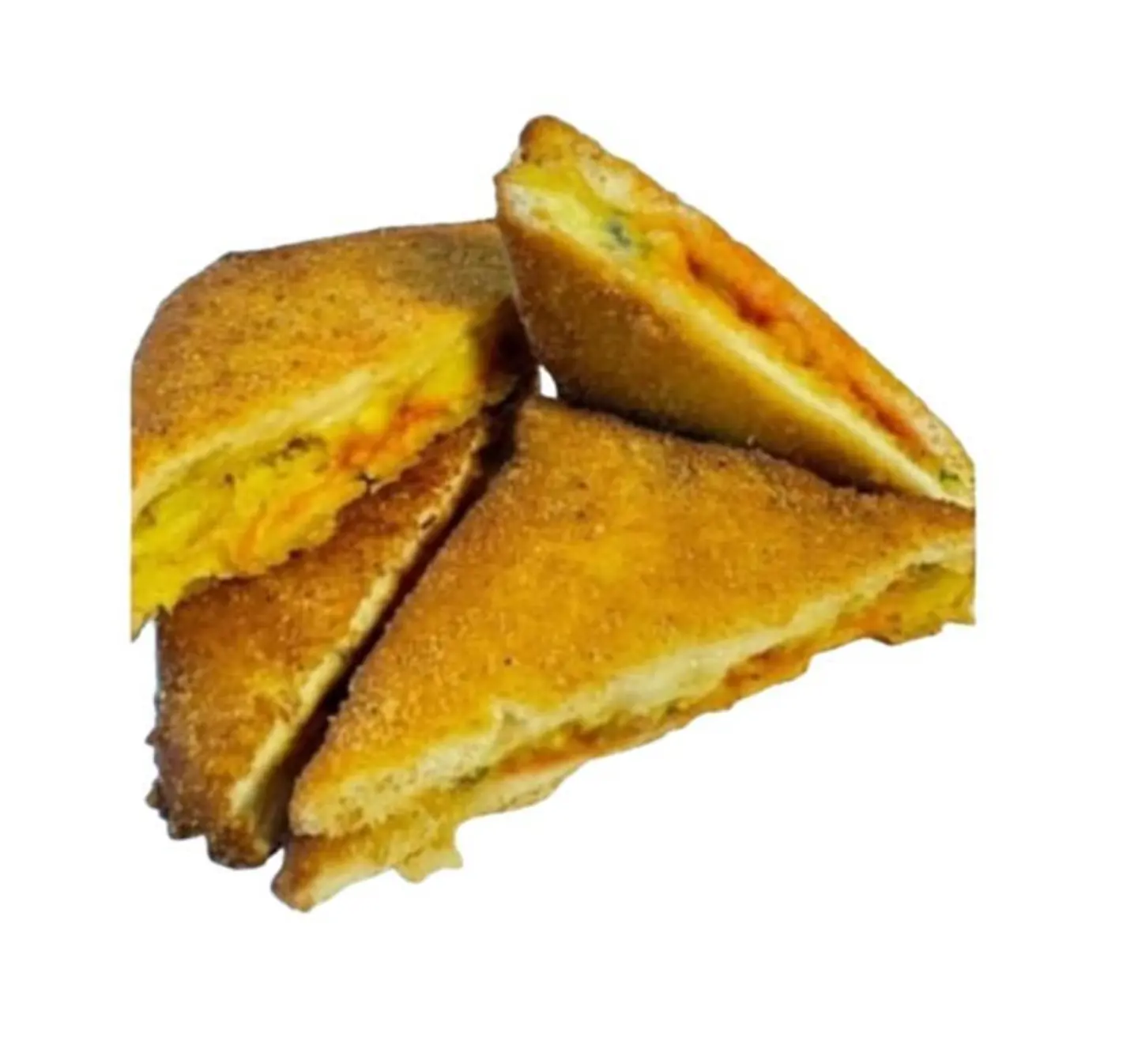 Crispy Chicken Toast With Potatoes – 2 Pieces