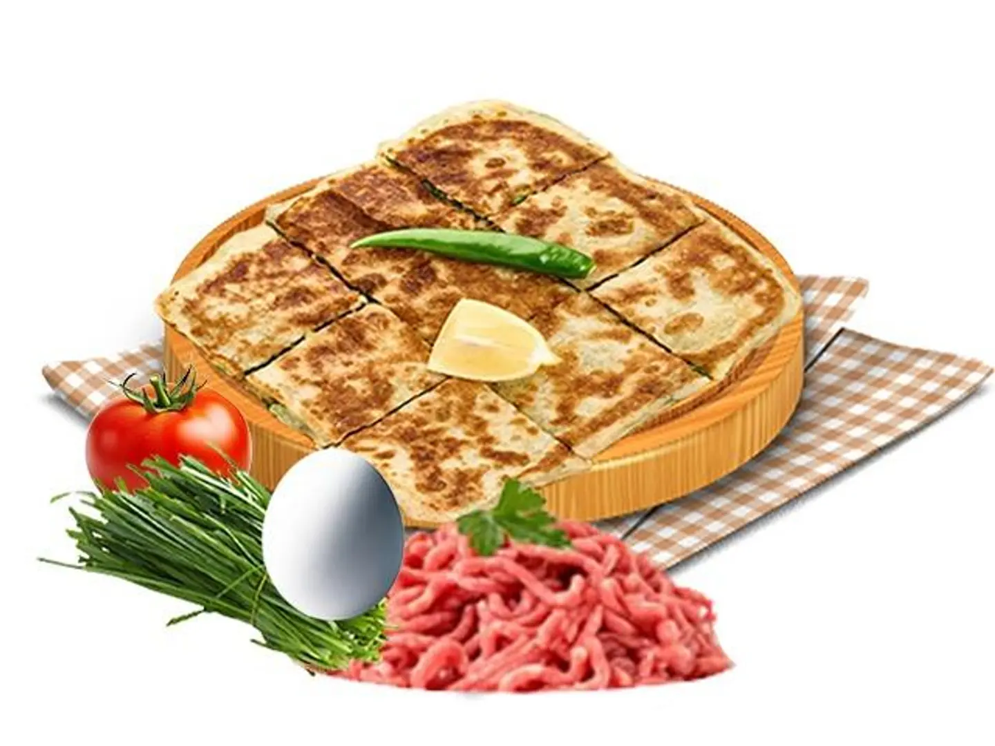 مطبق مالح خضار لحم