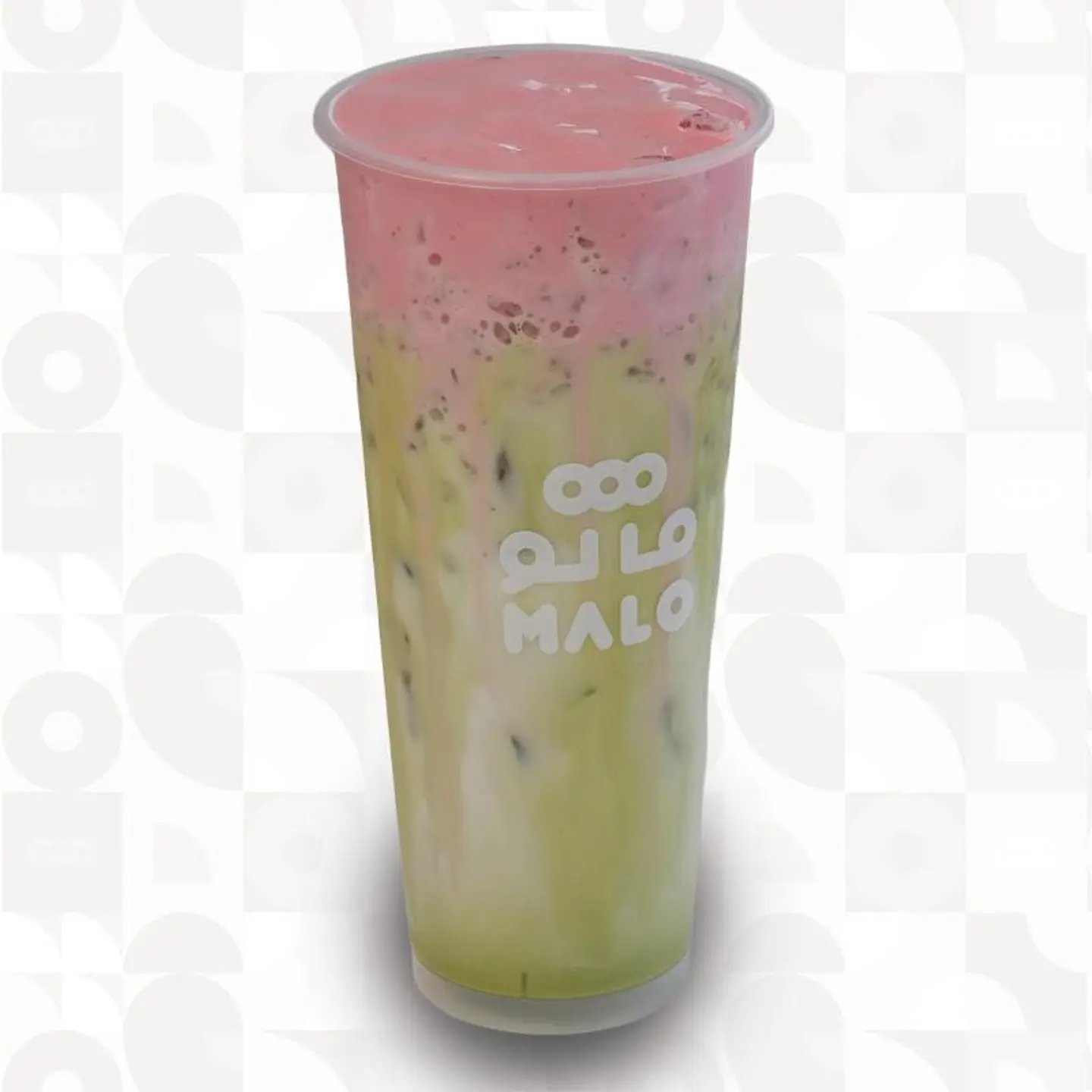 ايس ماتشا ستروبري بالكريمه