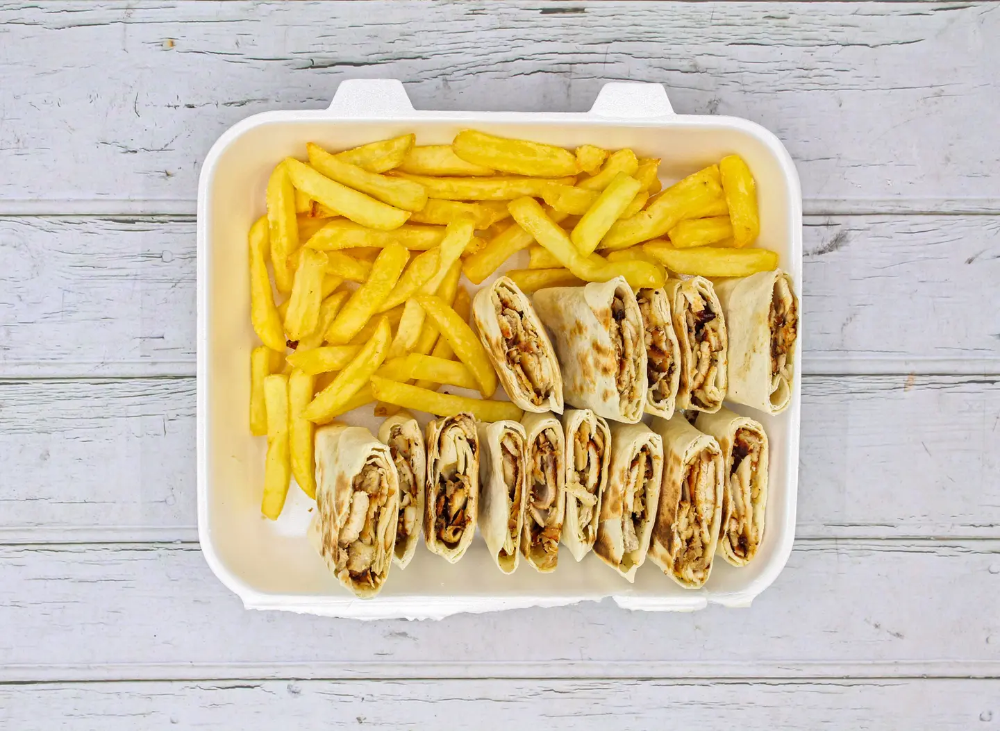 Double Chicken Arabic Dish