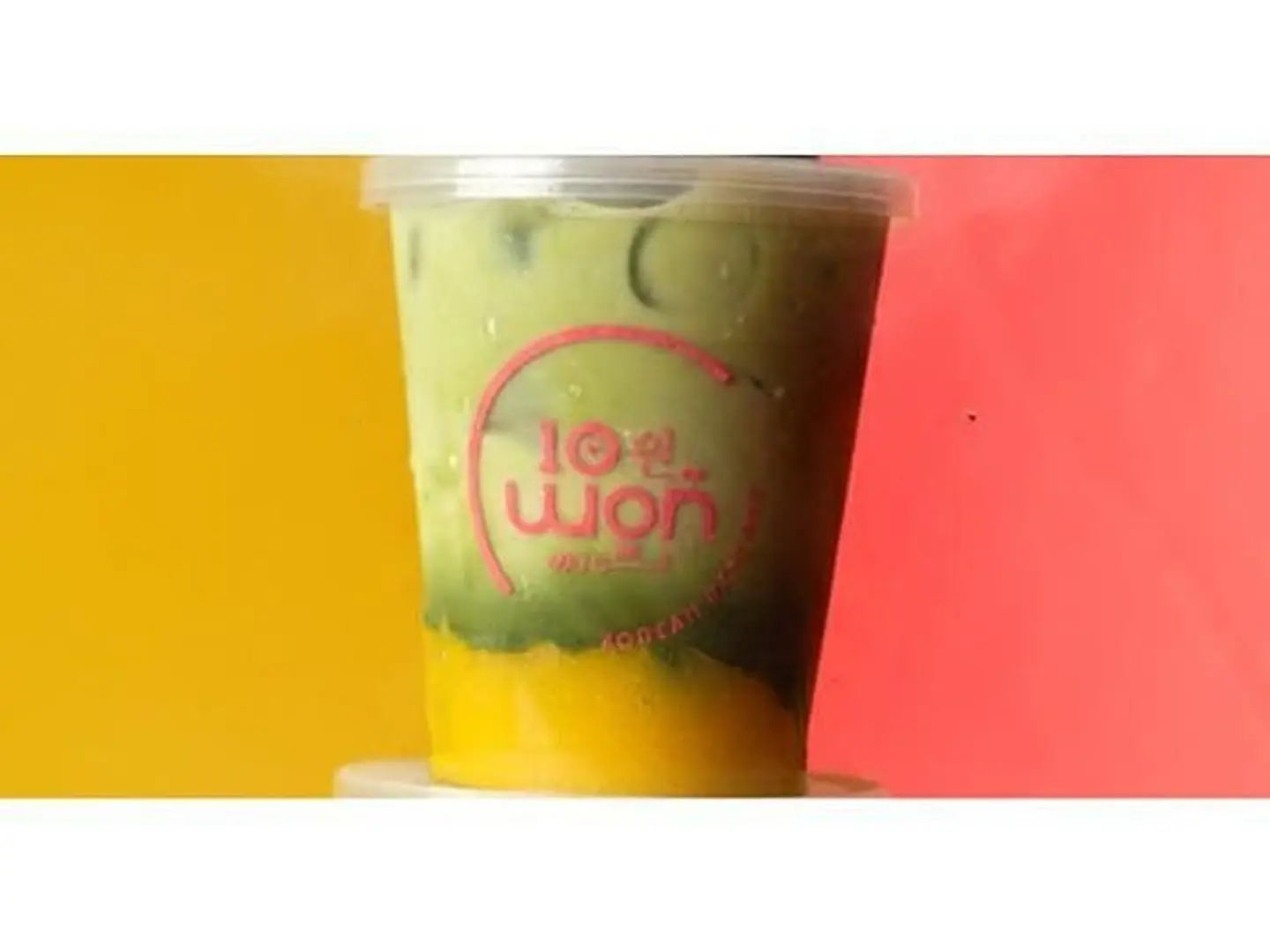 Iced Mango Matcha