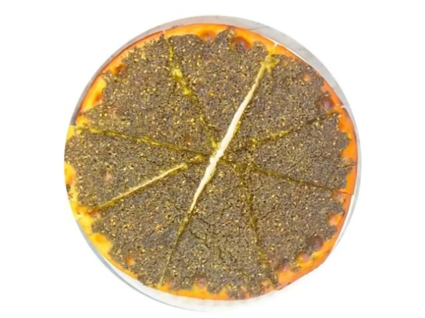 فطيرة لبنة وزعتر