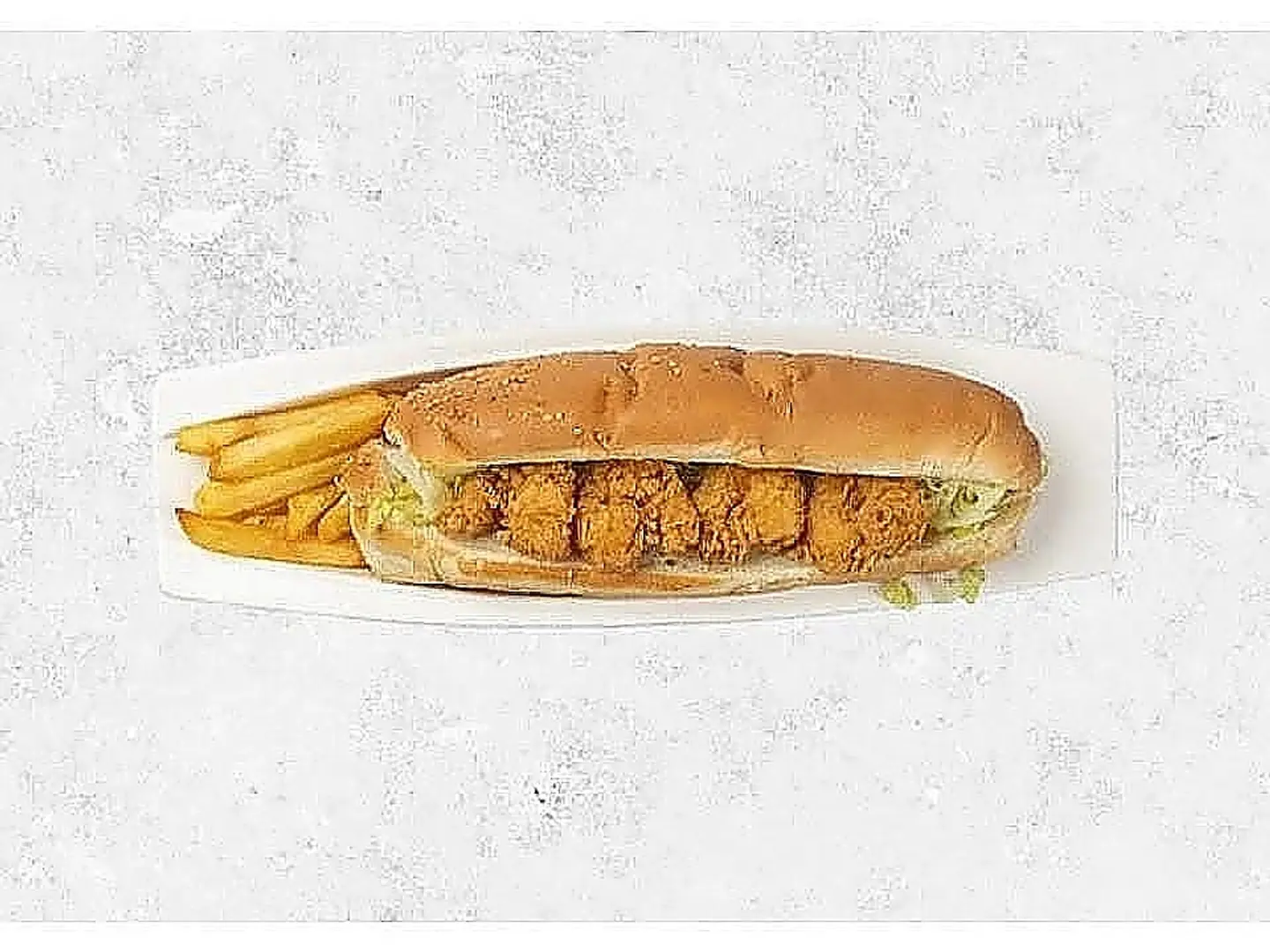 ساندوتش كرسبي صغير