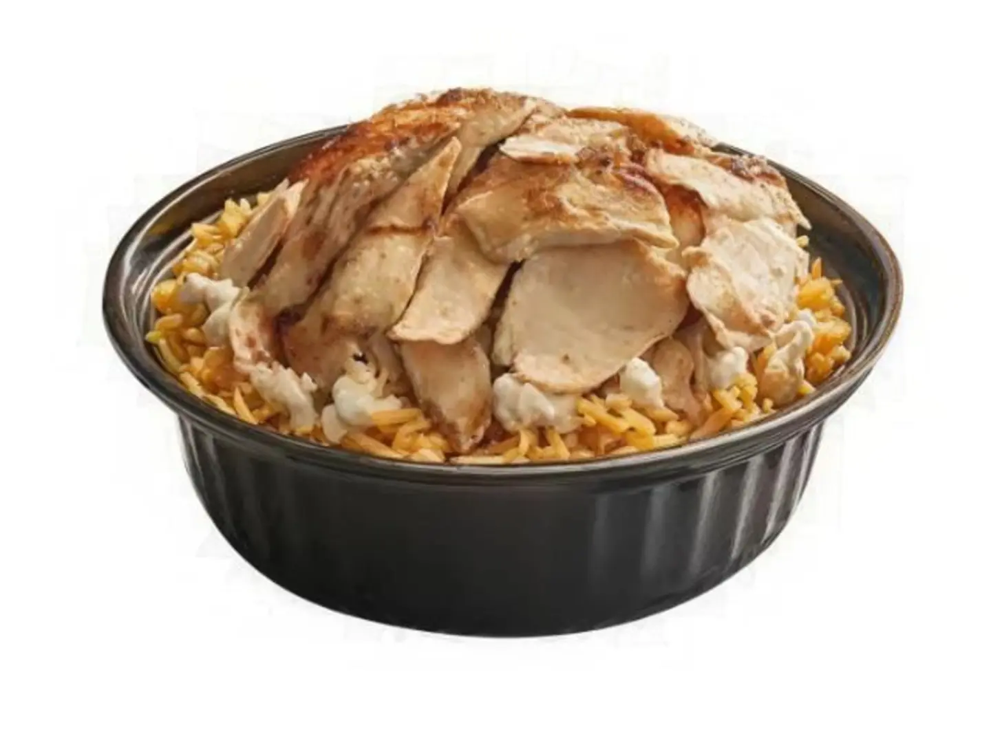 طبق أرز شاورما دجاج