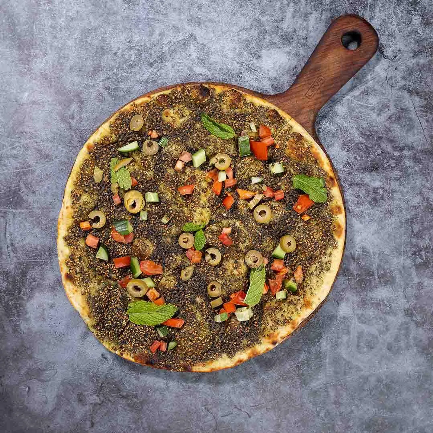 Zaatar With Vegetables