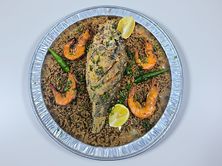 وجبة بلطي مع جمبري