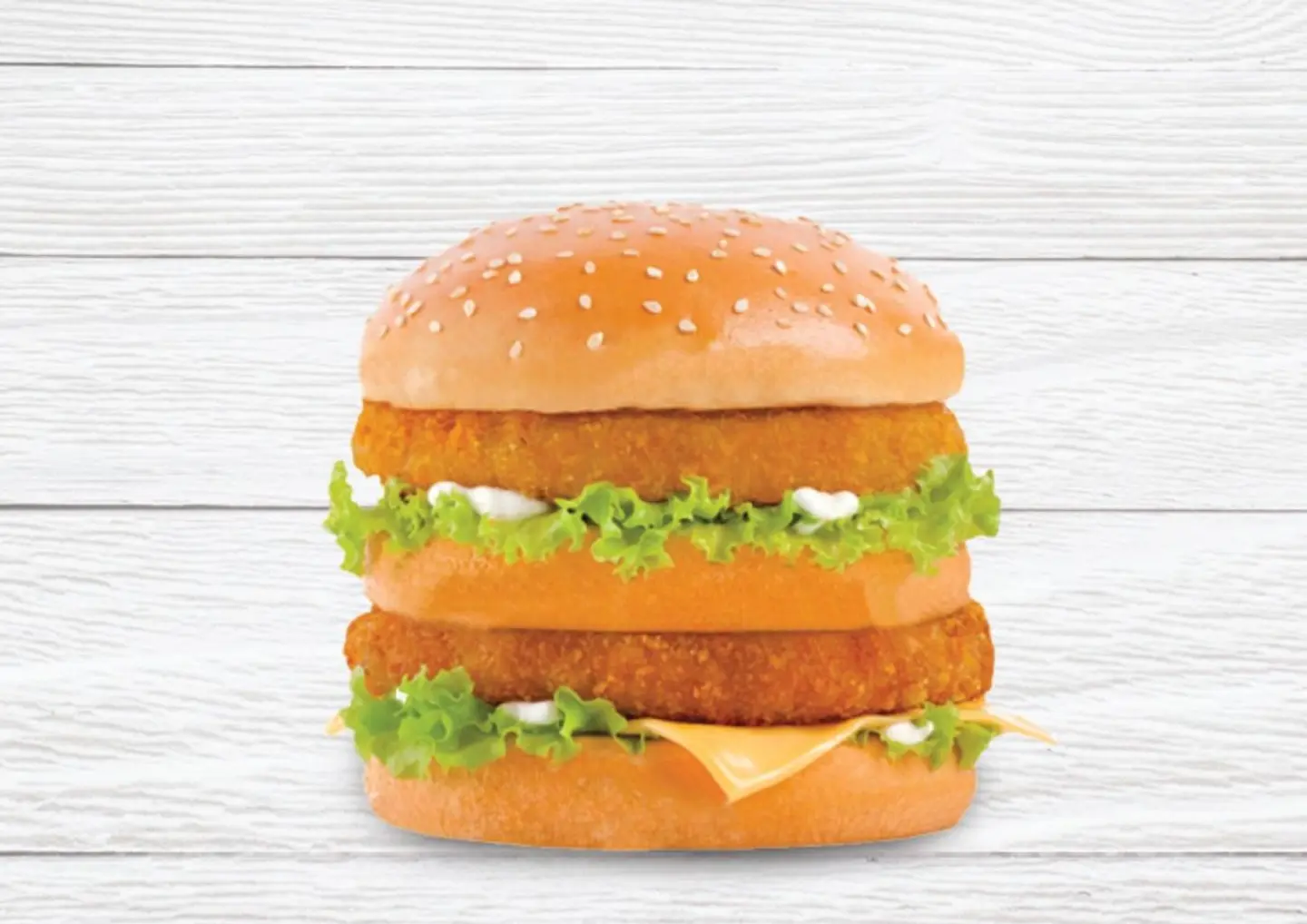Double Chicken Burger