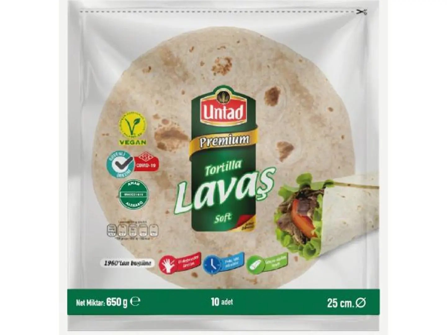 United Tortilla White 15 Cm 300 G
