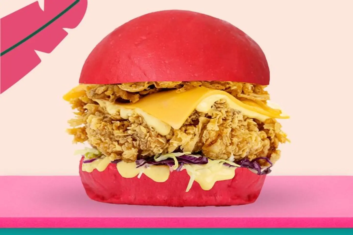 Crispy Honey Mustard Burger