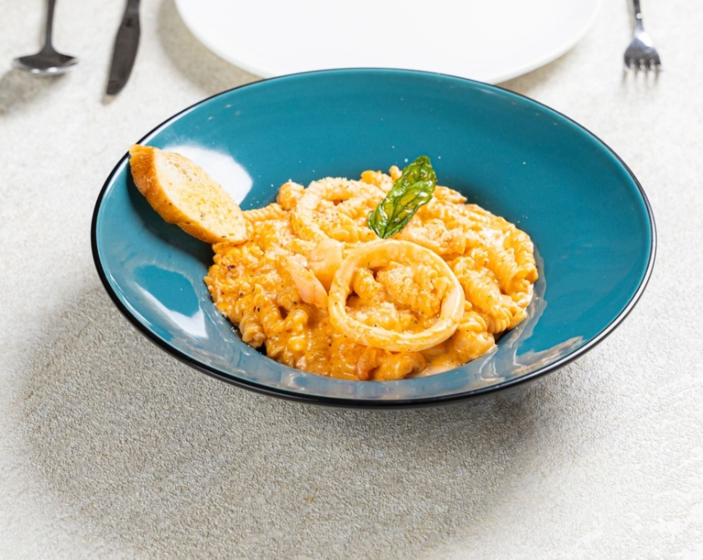Seafood Pasta Pink Sauce