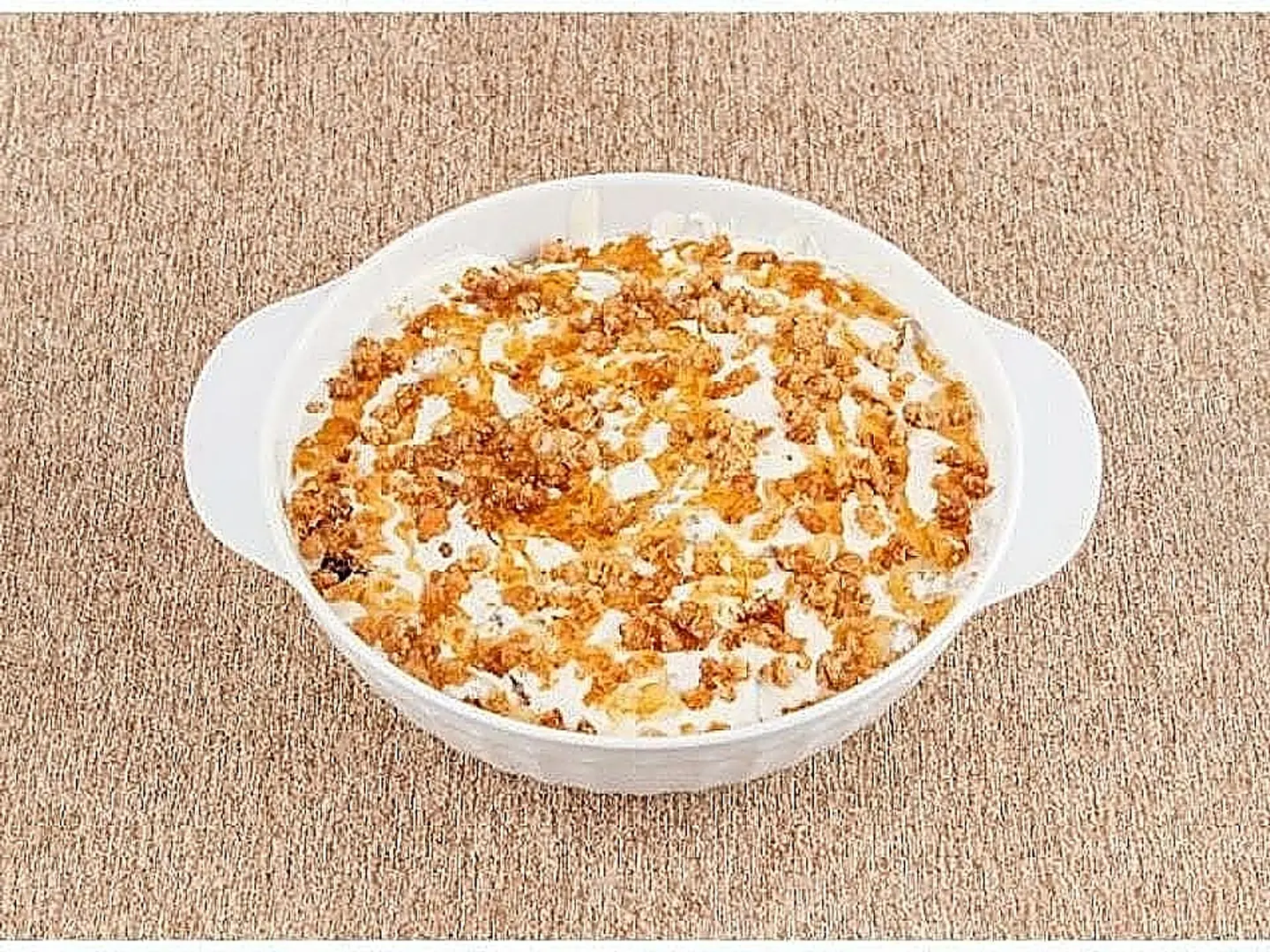 عريكة كورن فليكس قشطة عسل جبن