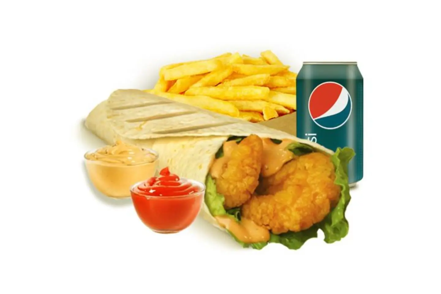 Shrimp Sandwich Meal