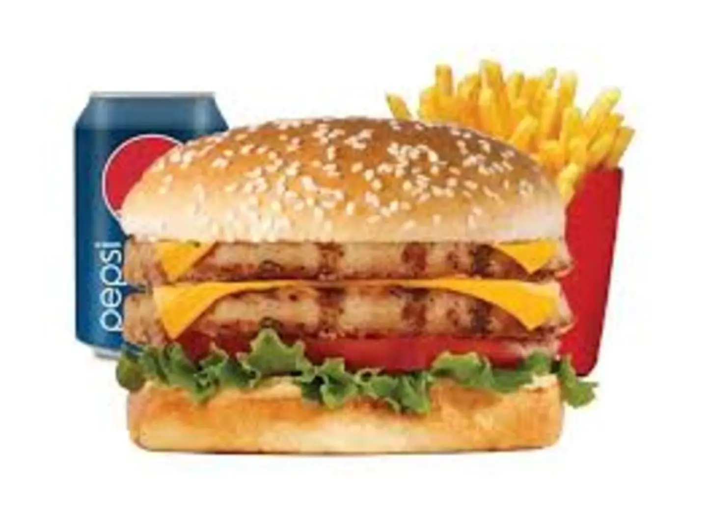 Grilled Chicken Burger Meal