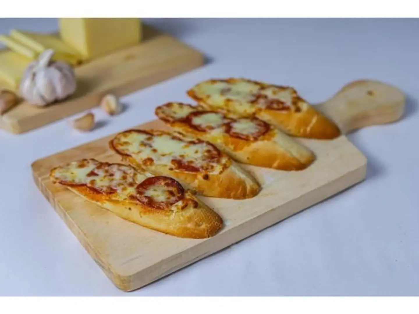 Pepperoni Garlic Bread