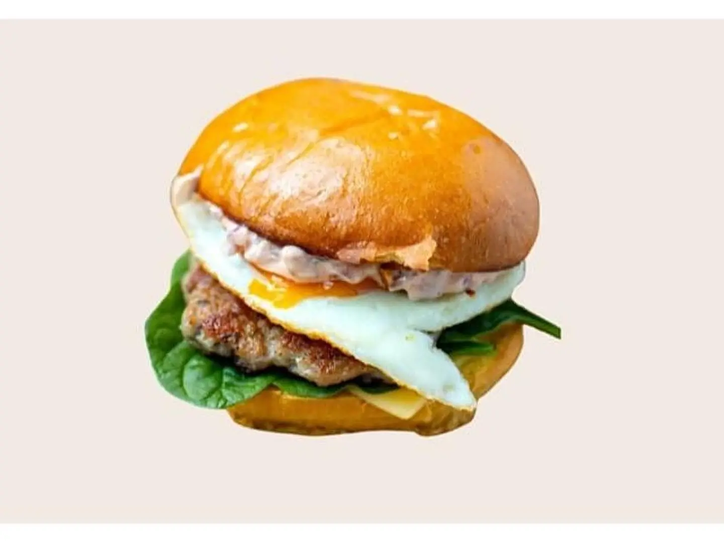Chicken Burger With Egg