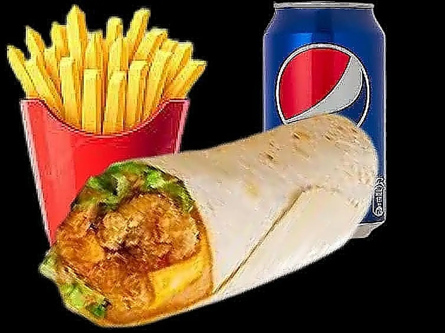 وجبة تورتيلا جمبري