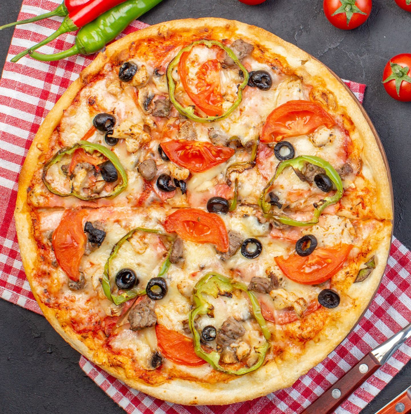 Vegetable Pizza