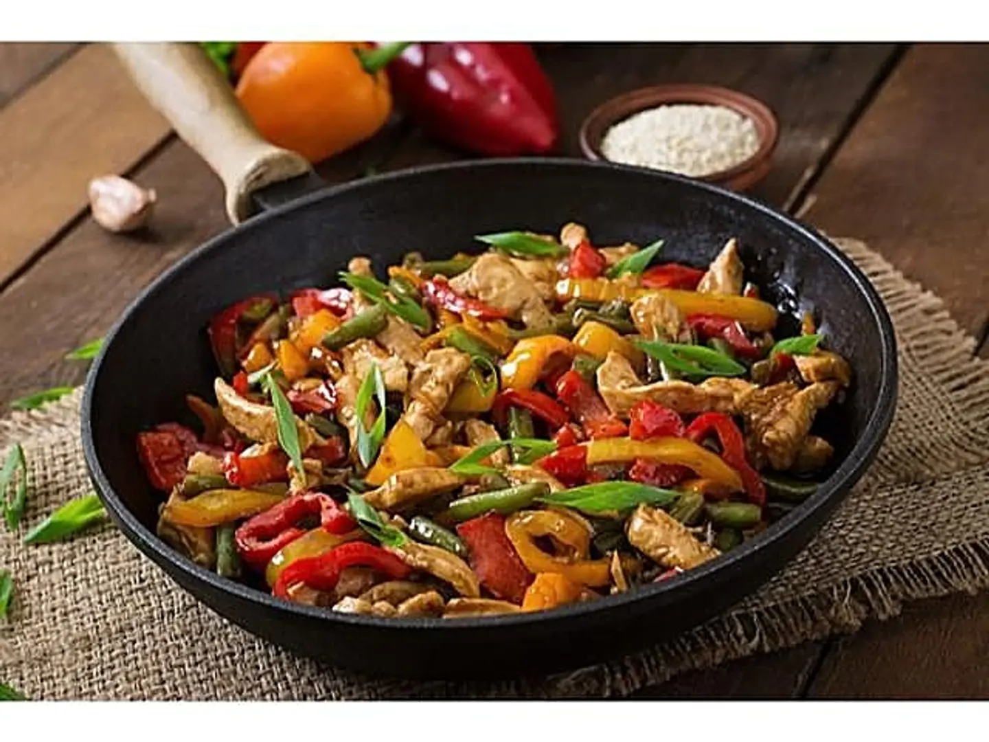 Crispy Chicken With Vegetables
