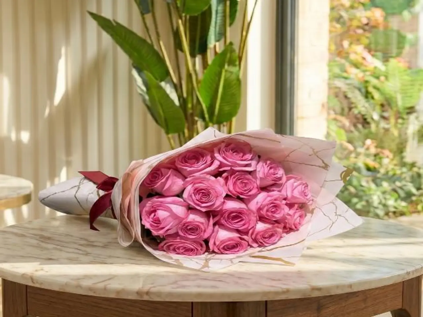 Pink Rose Bouquet