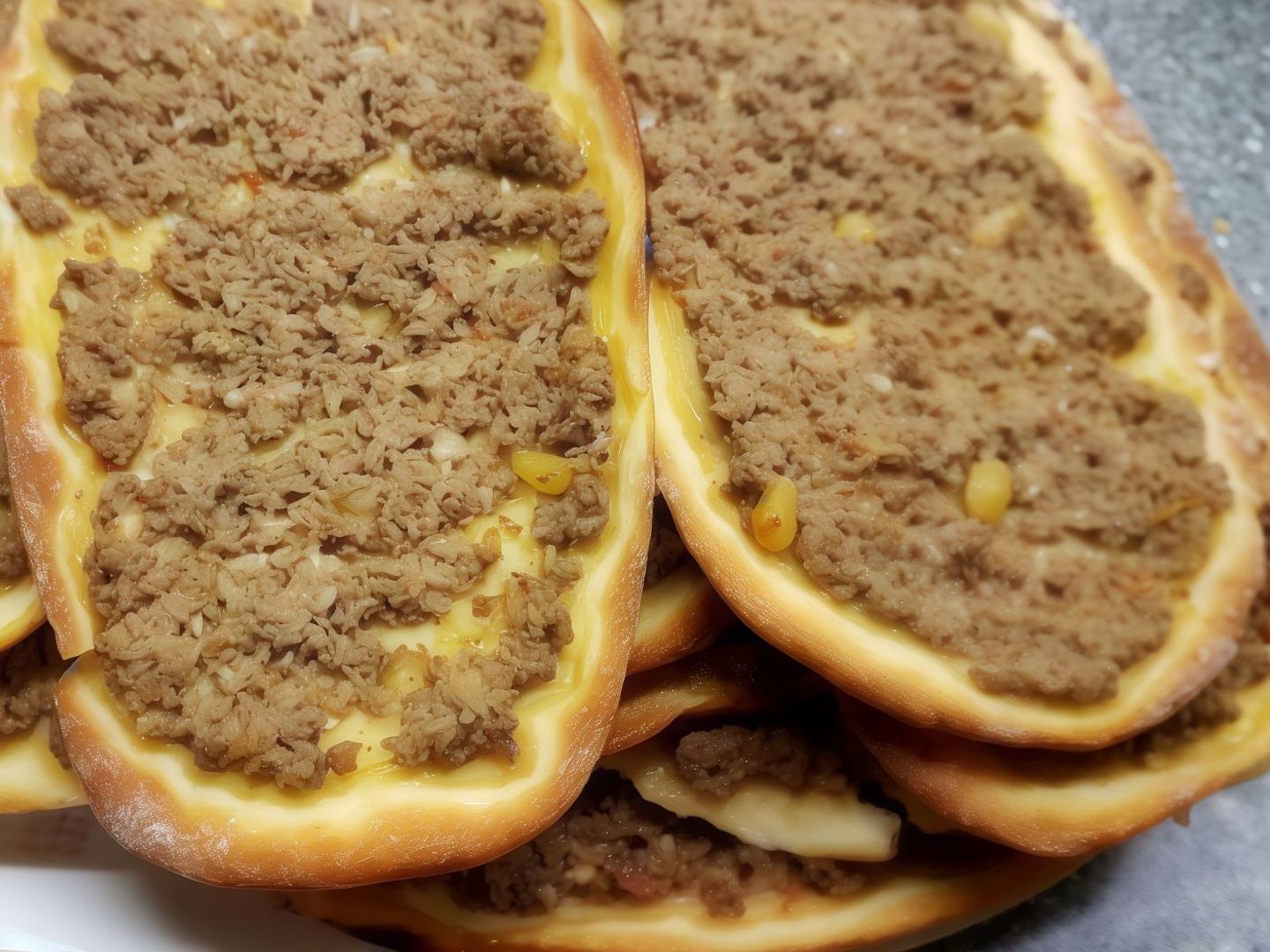 صفيحه شامية لحم