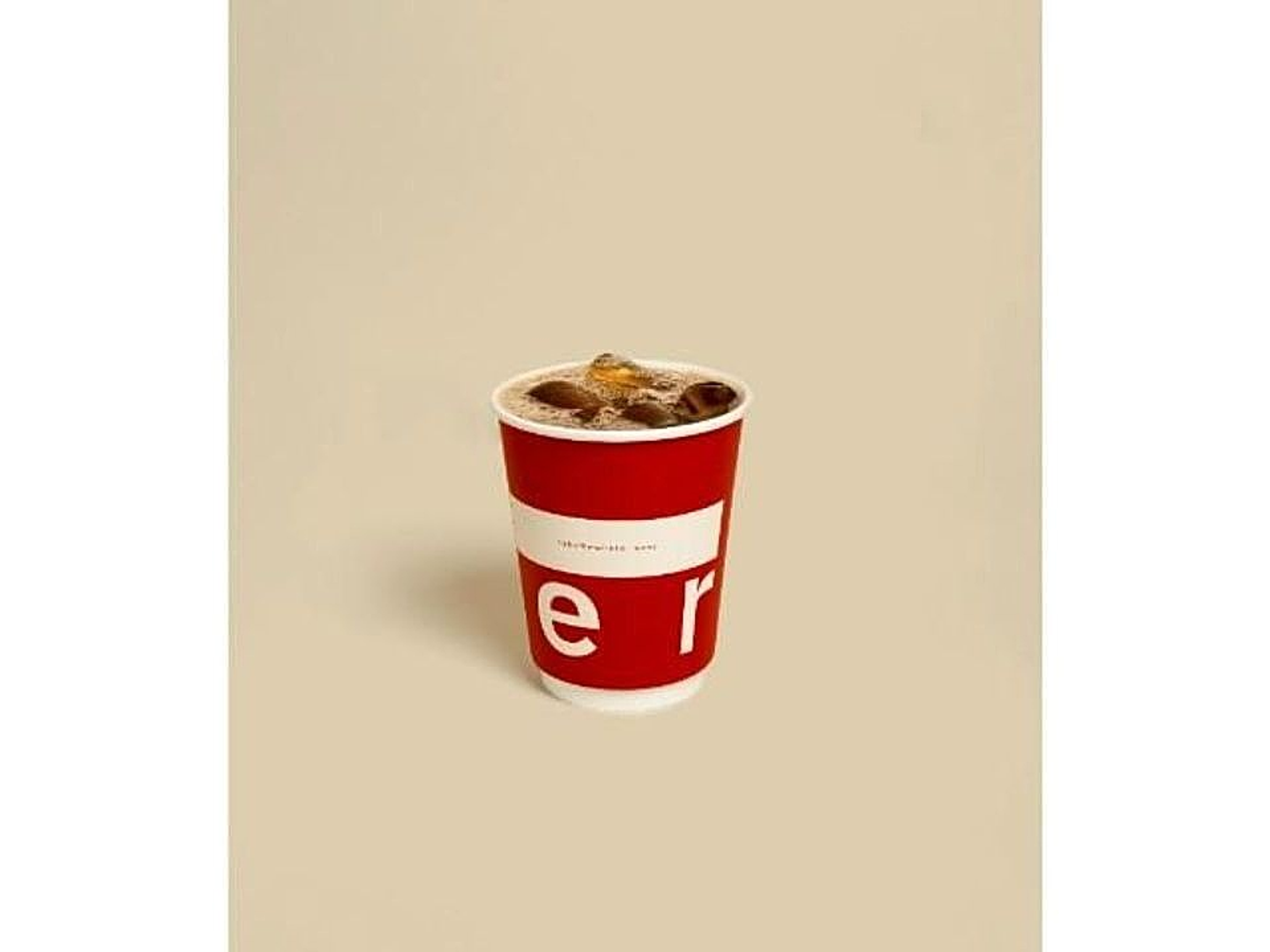 قهوة اليوم باردة