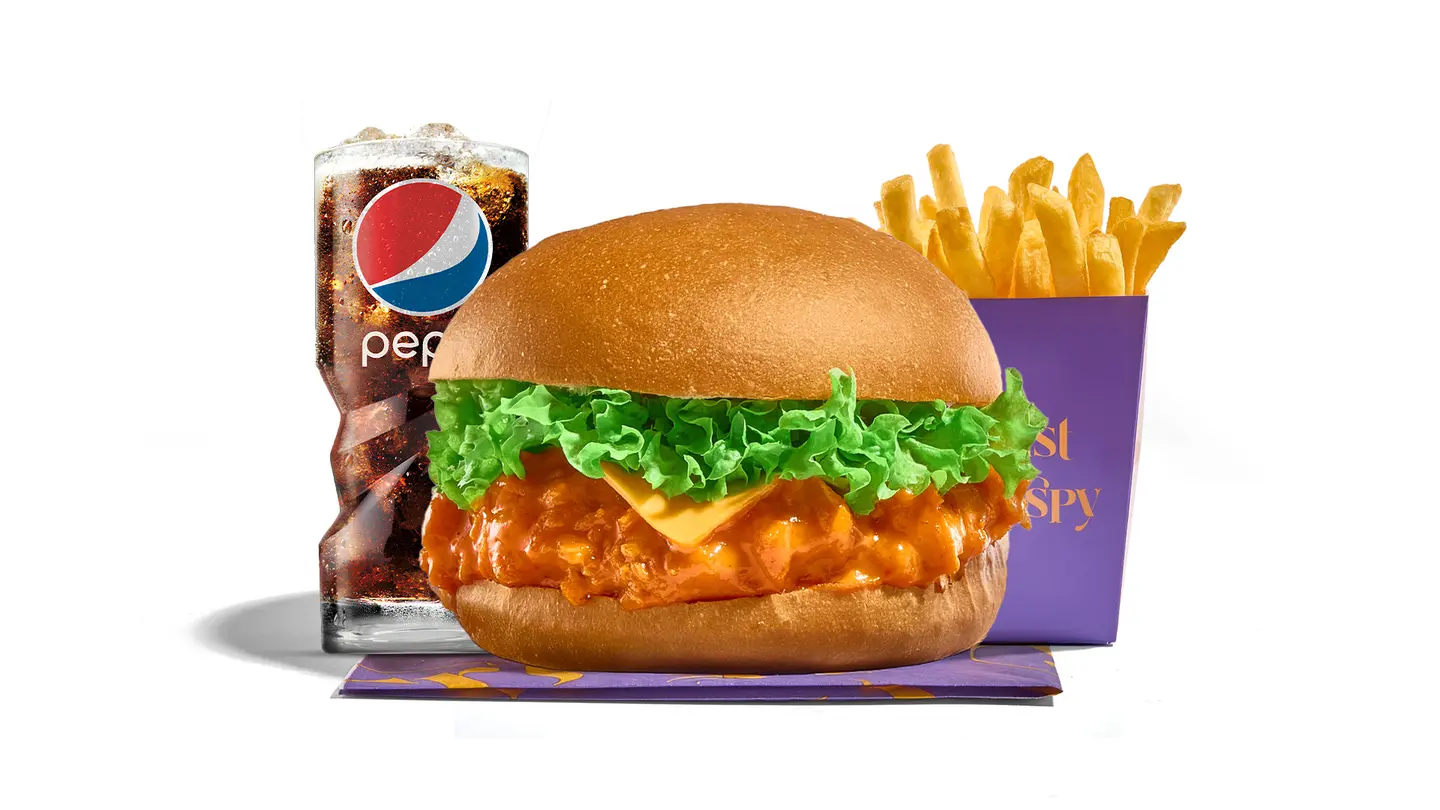 Spicy Integravity Burger Meal
