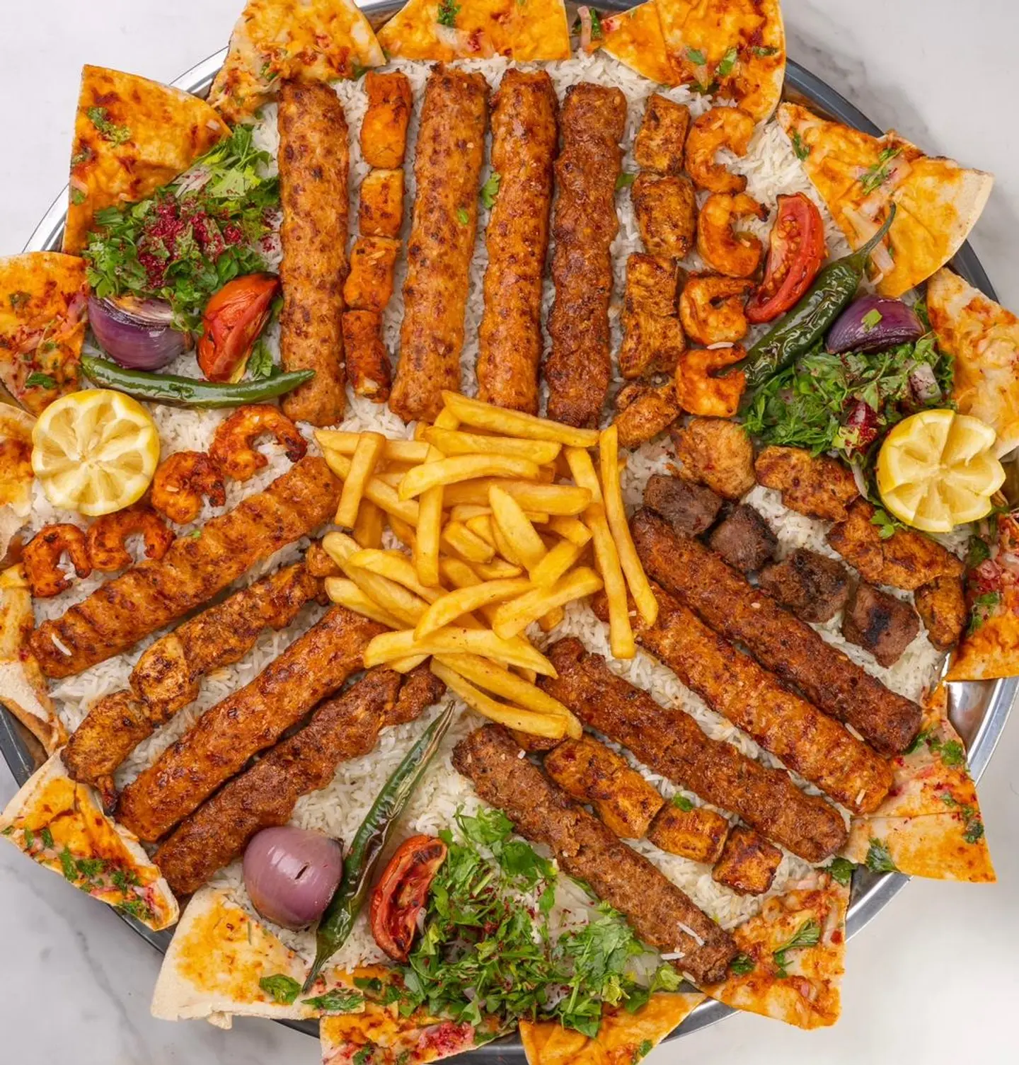 صحن تبسي صغير