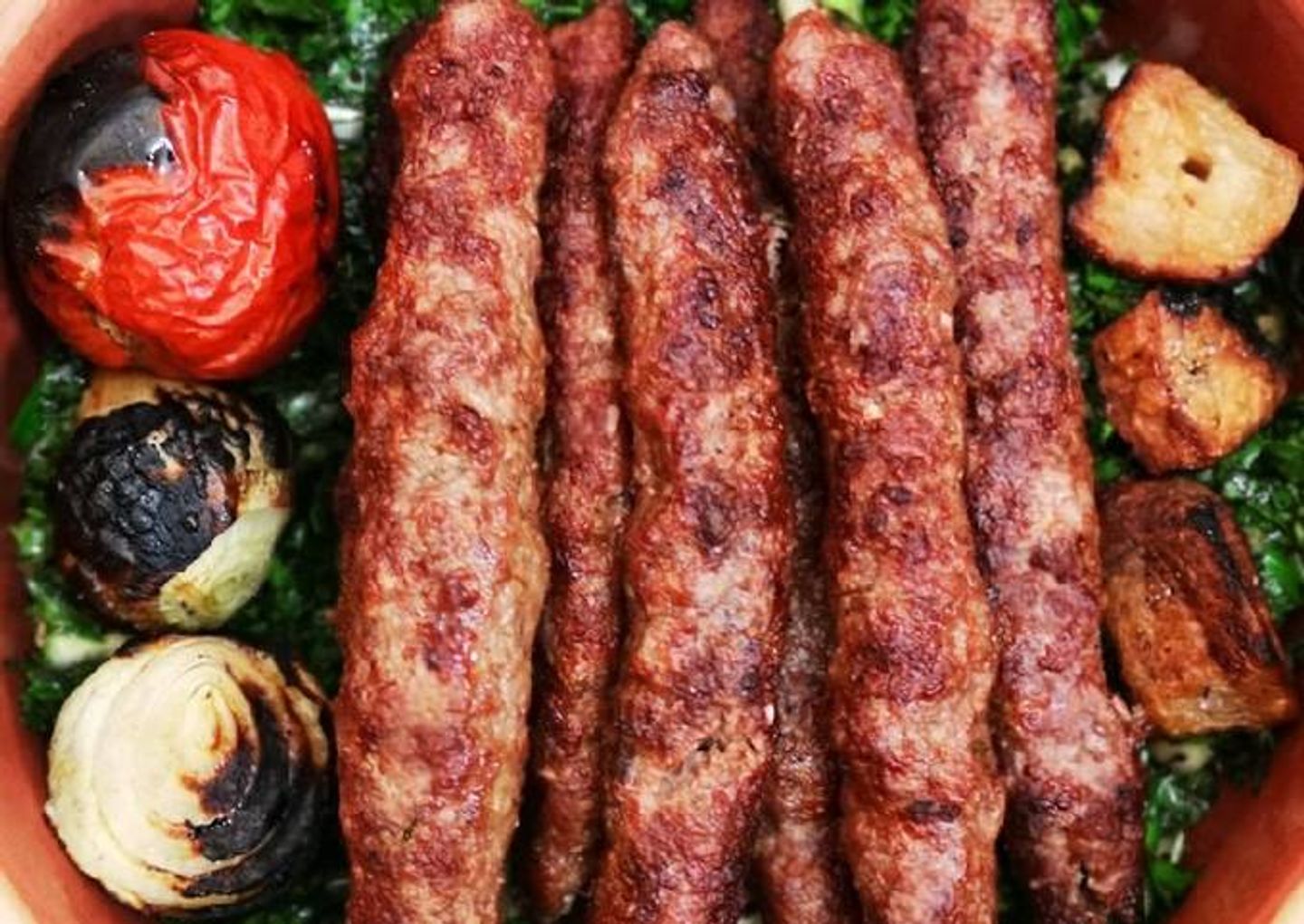 كباب لحم غنم