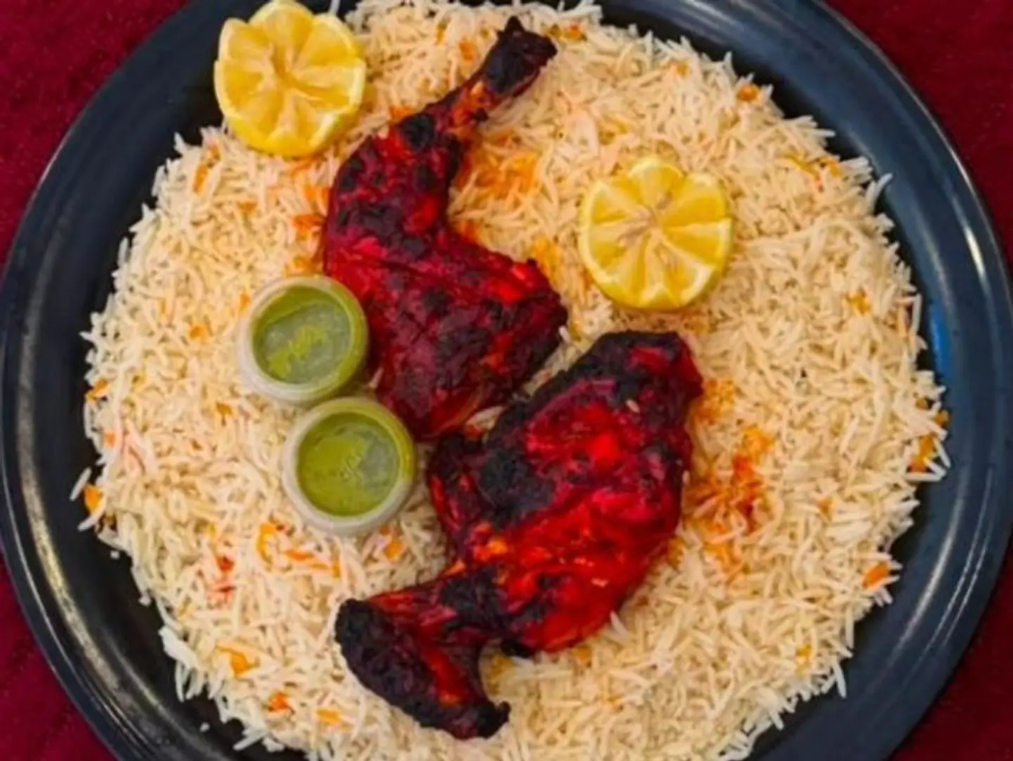 نص حبه تندورى مع ارز بخارى