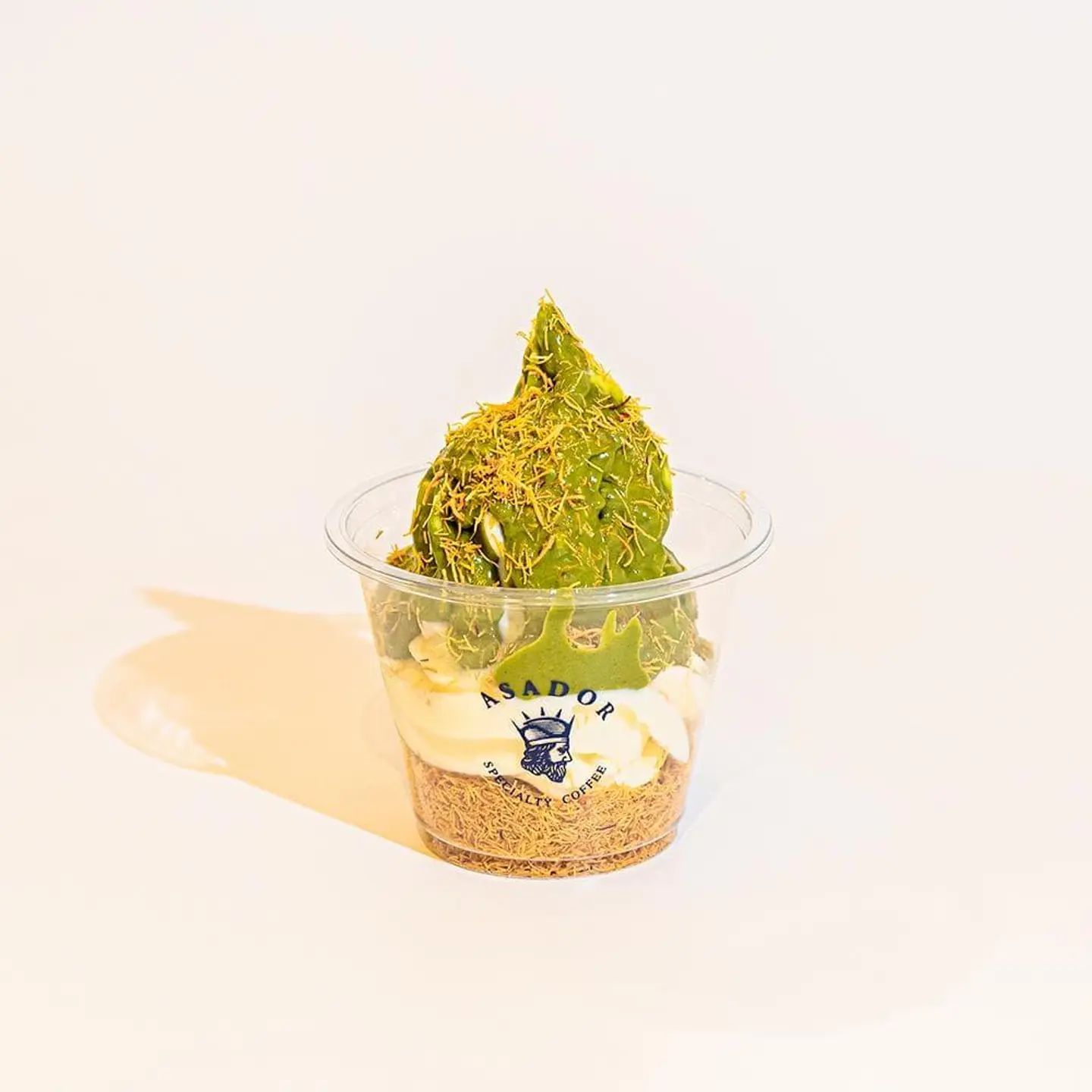 Pistachio Soft Serve Ice Cream