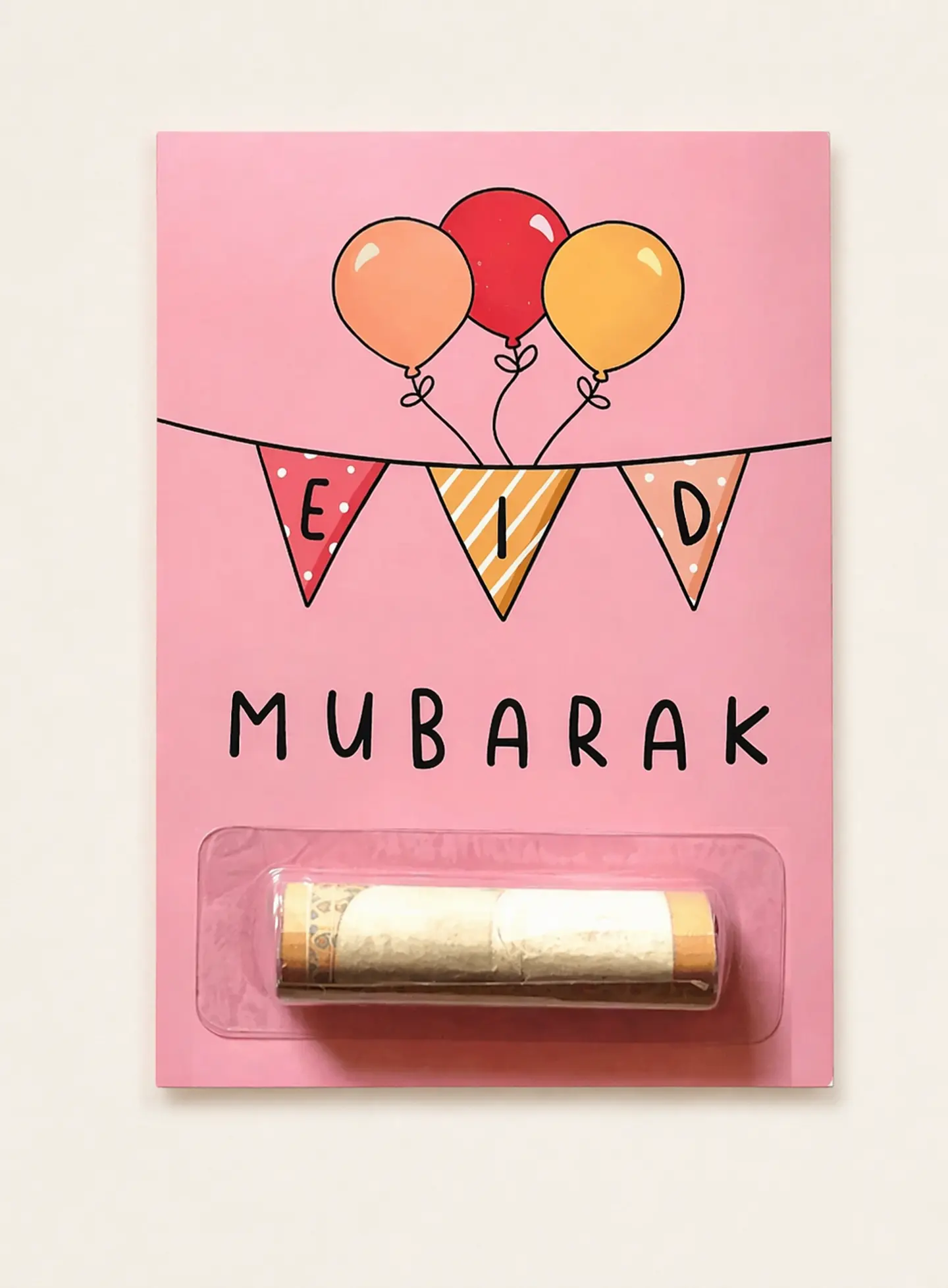 Card For Distributing Eid Money Deluxe